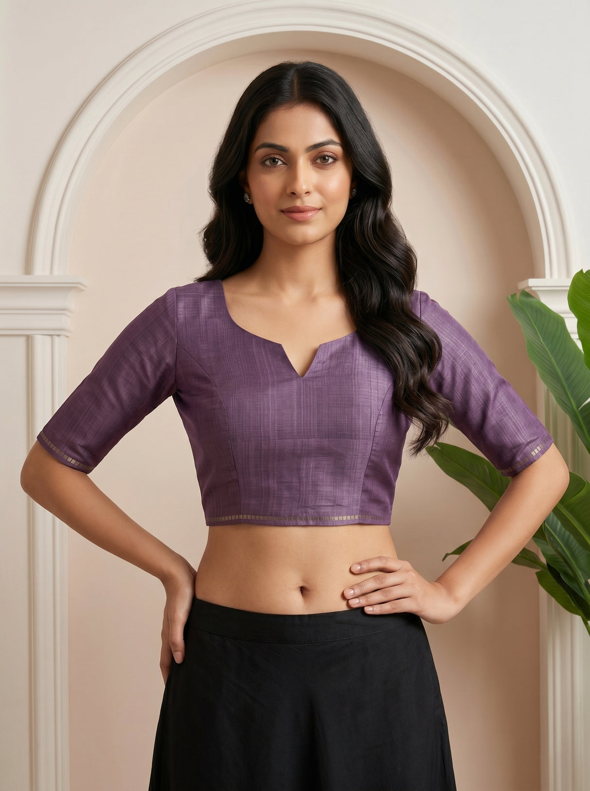 MIMOSA Saree Saree — blouse close-up