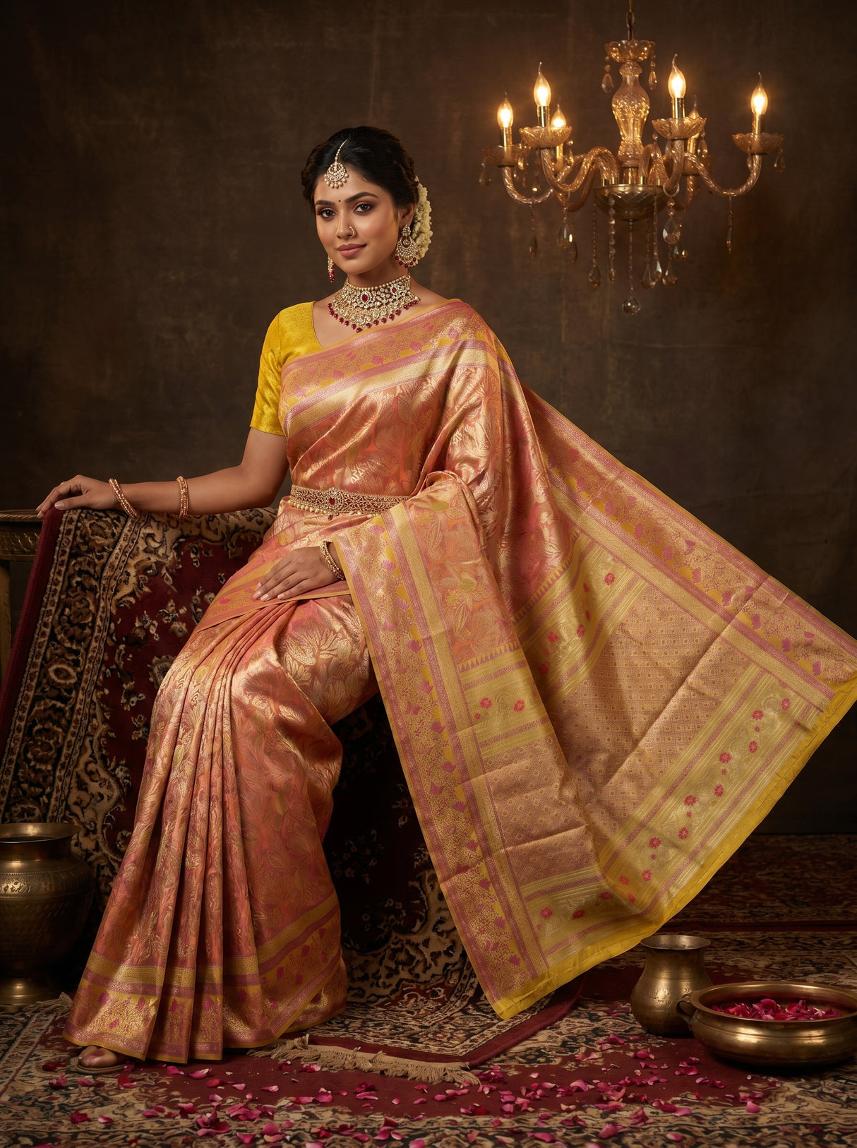 MIMOSA Saree Saree β pose 6 styling detail