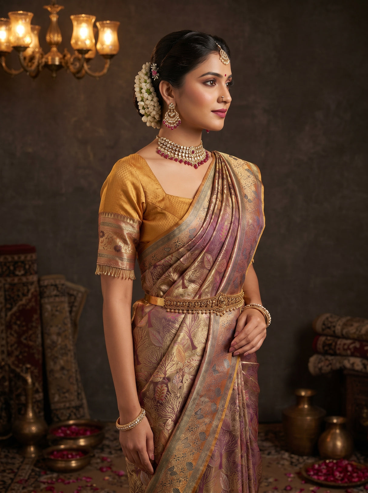 MIMOSA Saree Saree β pose 3 styling detail