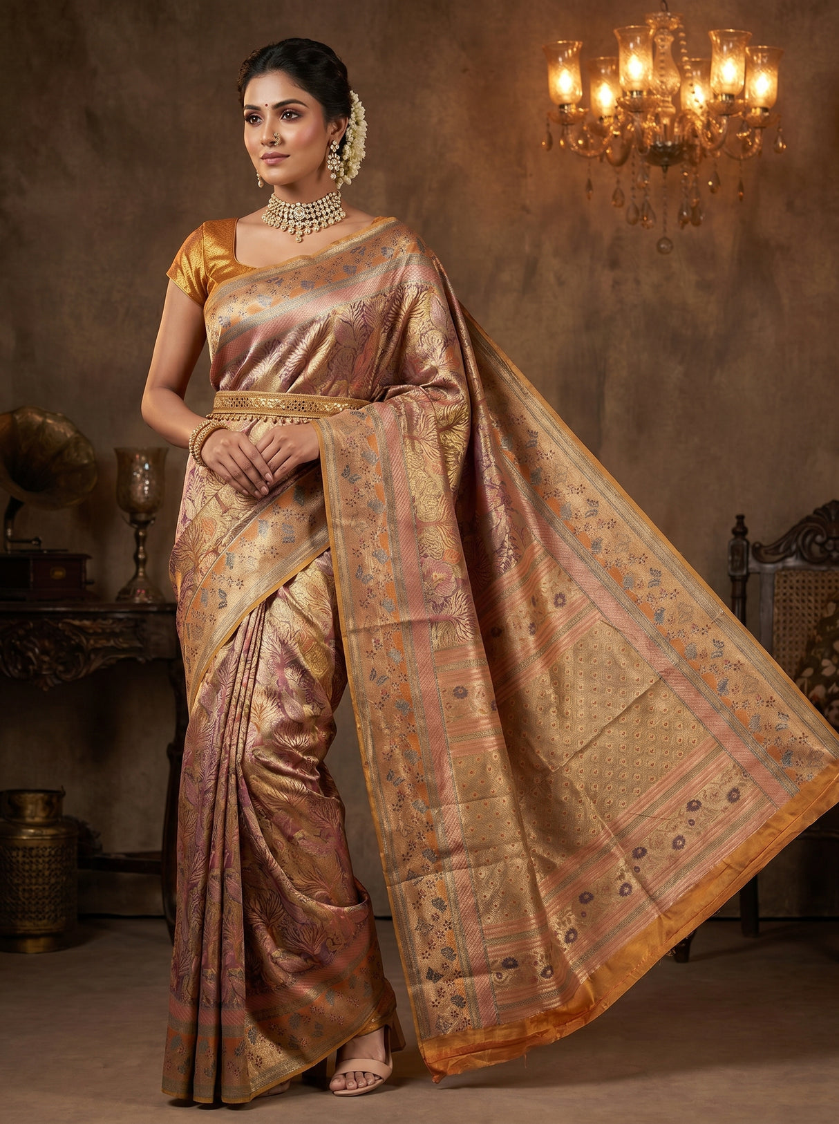 MIMOSA Saree Saree β pose 5 styling detail