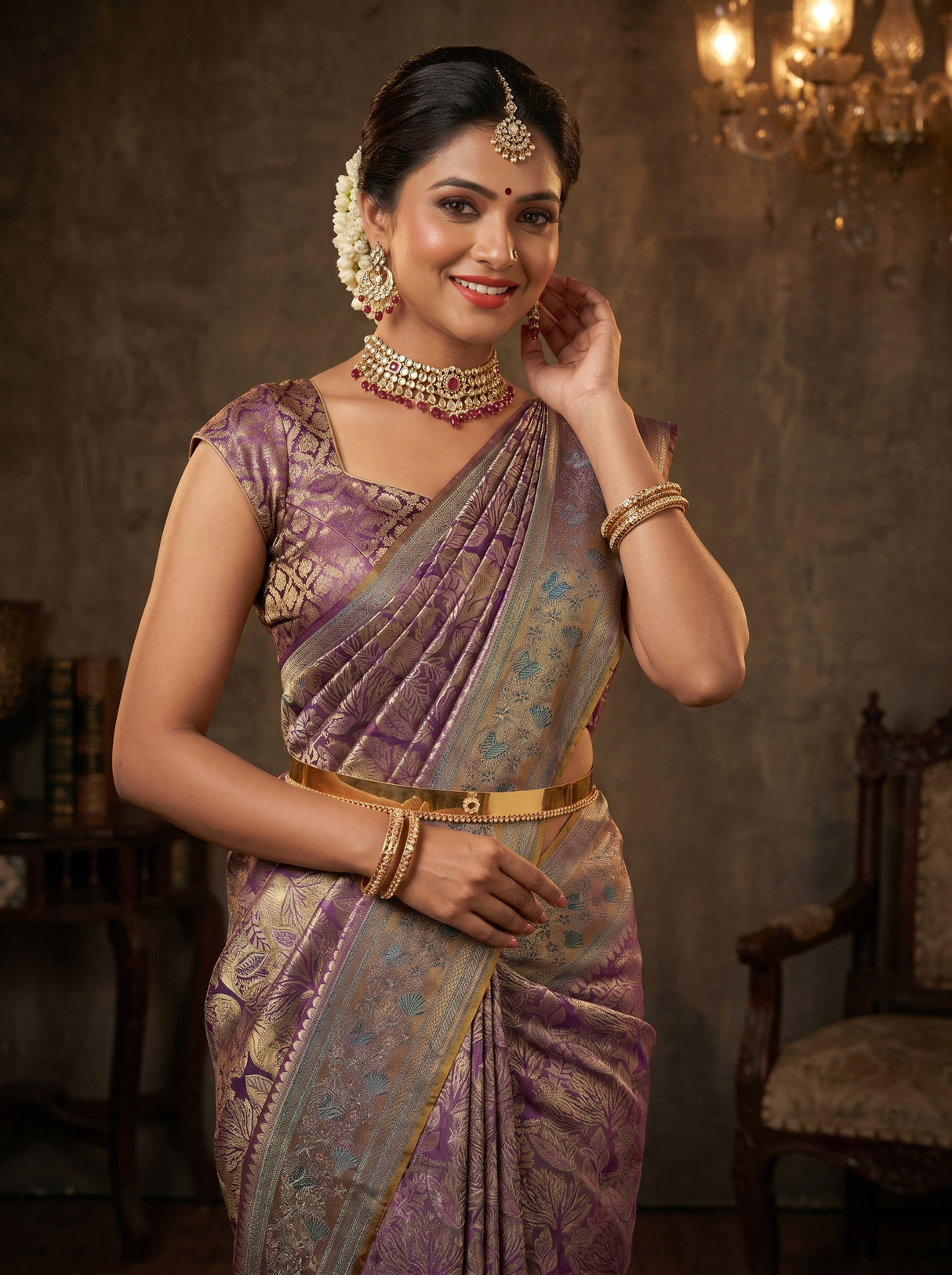 MIMOSA Saree Saree β pose 4 styling detail