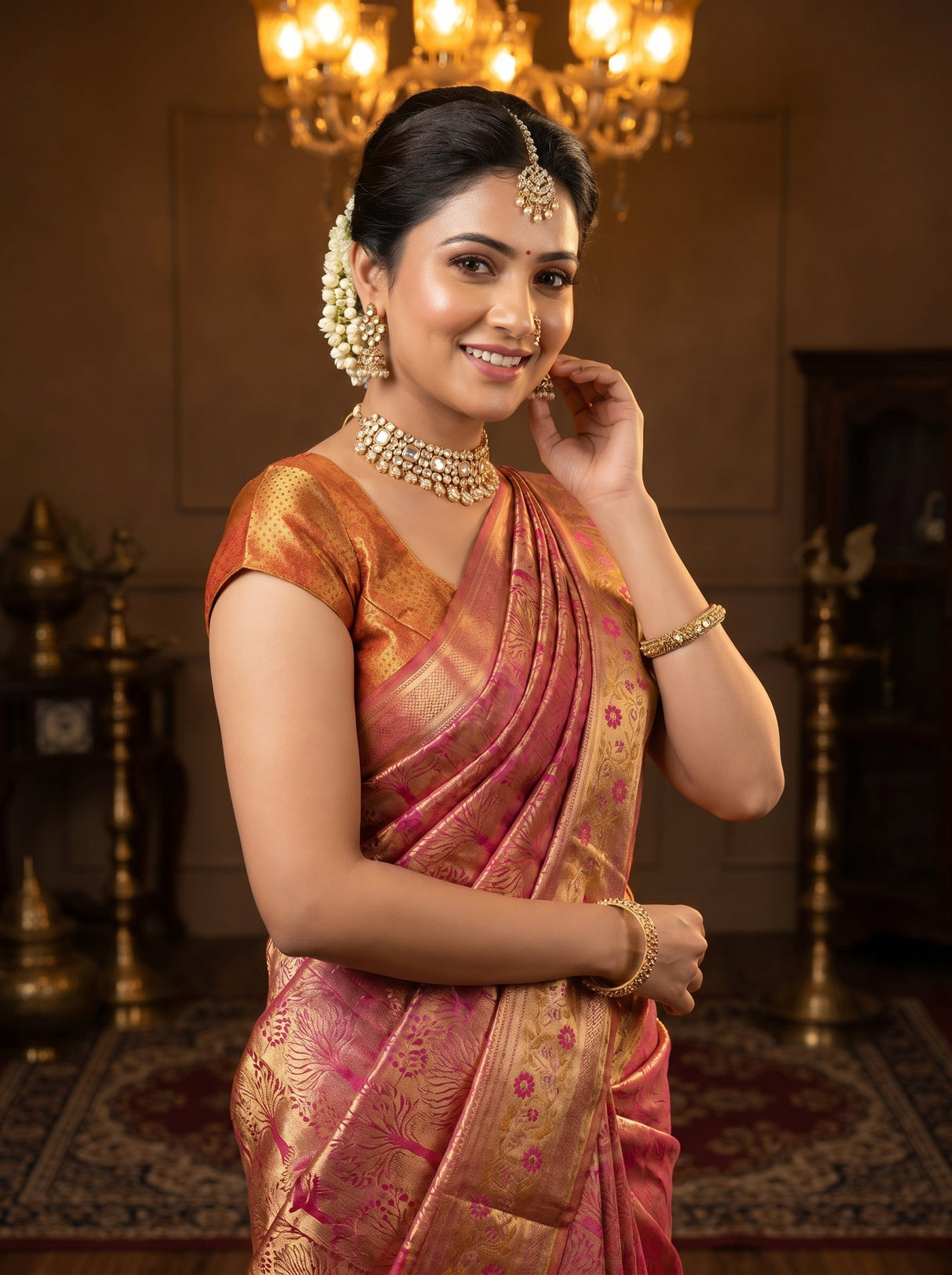 MIMOSA Saree Saree β pose 4 styling detail