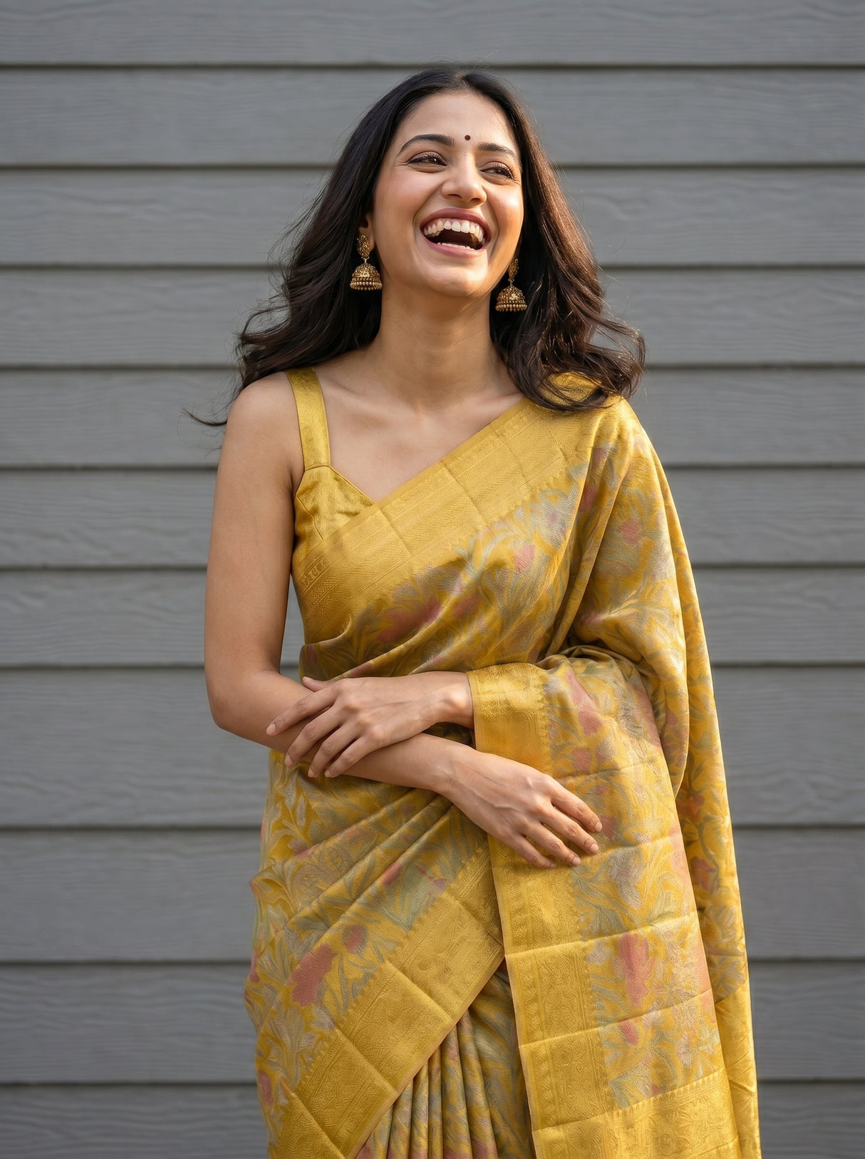 MIMOSA Saree Saree — pose 10 styling detail