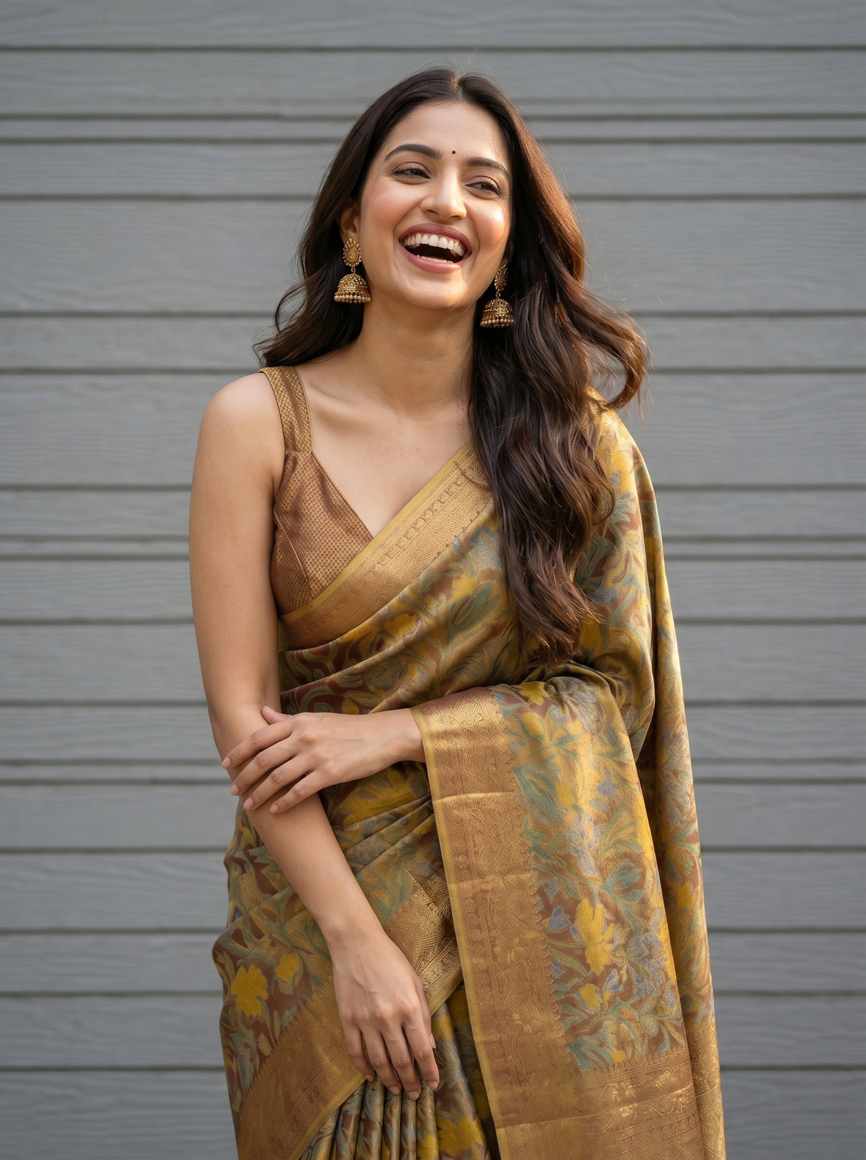 MIMOSA Saree Saree — pose 10 styling detail