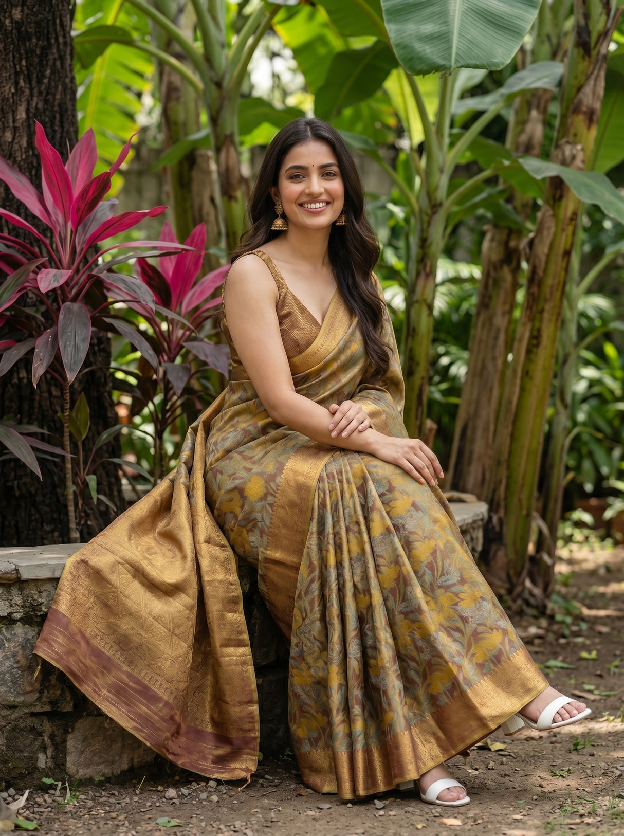 MIMOSA Saree Saree — pose 8 styling detail