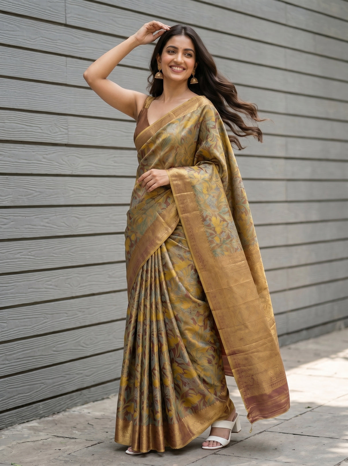 MIMOSA Saree Saree — pose 9 styling detail