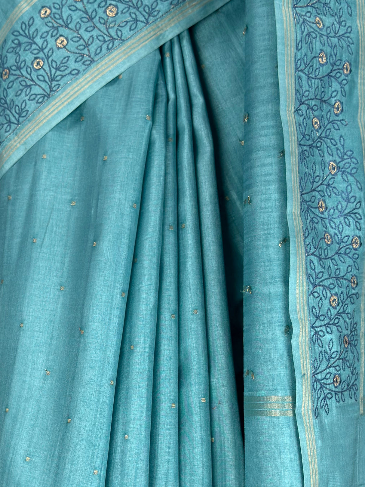 MIMOSA Sapphire Saree Saree — fleets shot full lifestyle