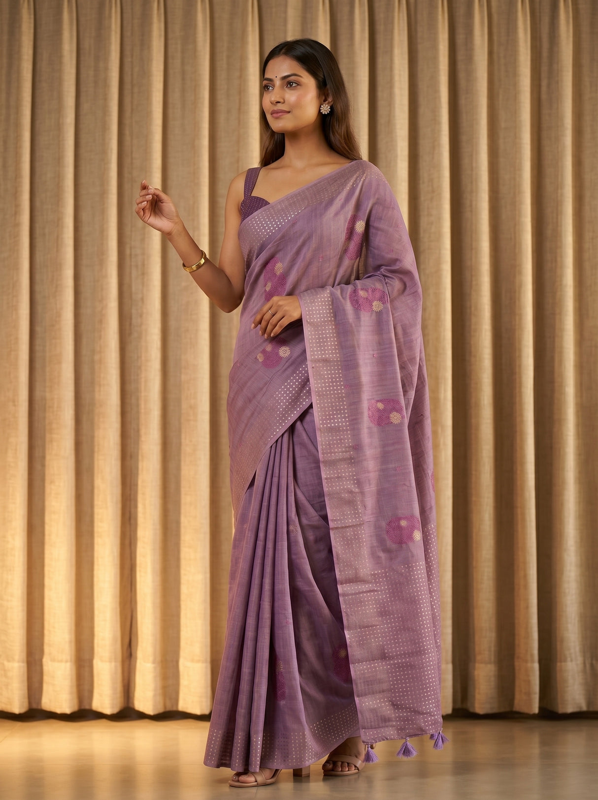 MIMOSA Saree Saree — pose 5 styling detail