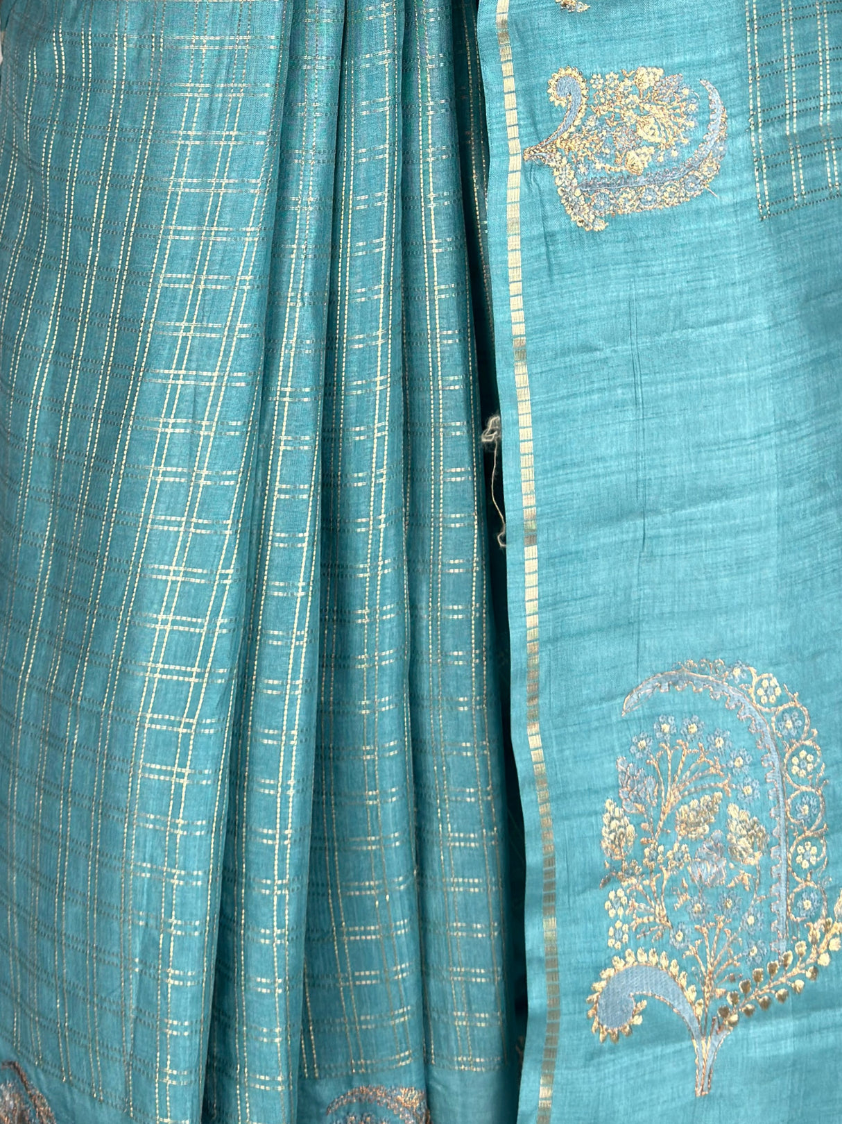 MIMOSA Sapphire Banarasi Art Silk Saree — fleets shot full lifestyle