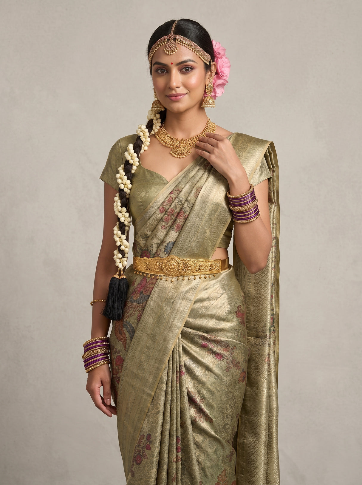 MIMOSA Saree Saree — pose 10 styling detail