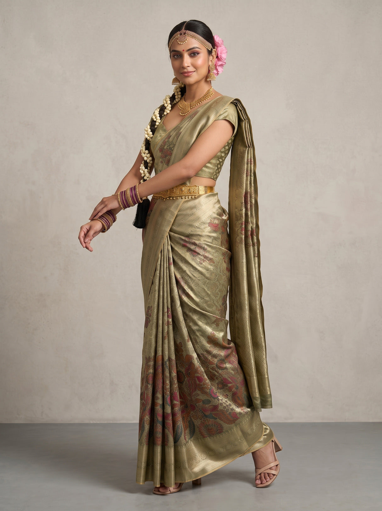 MIMOSA Saree Saree — pose 5 styling detail