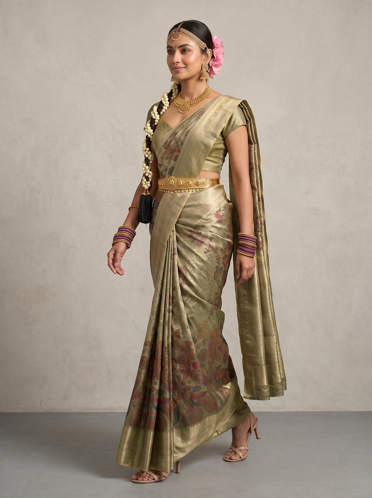 MIMOSA Saree Saree — pose 6 styling detail