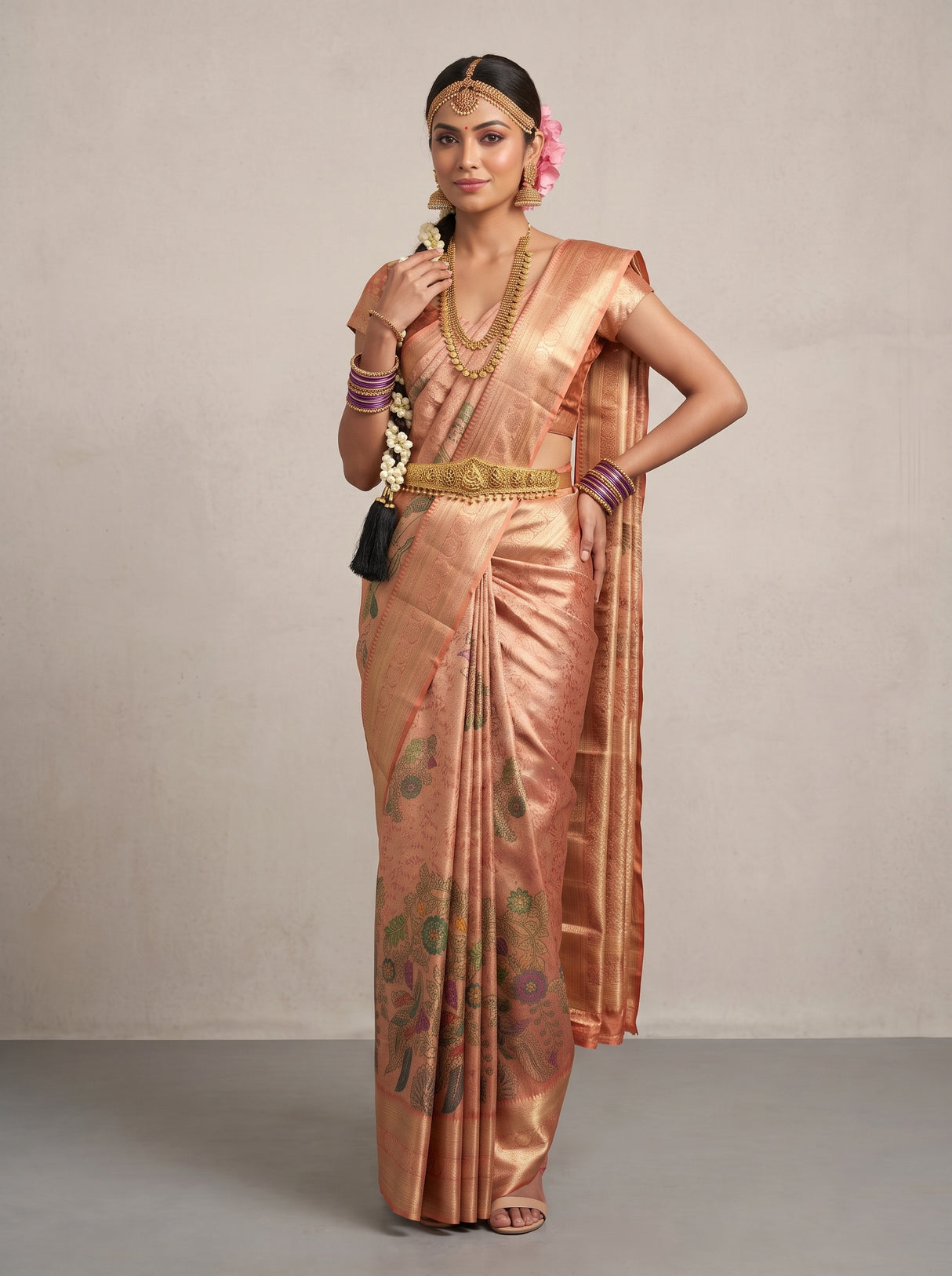 MIMOSA Saree Saree — pose 4 styling detail