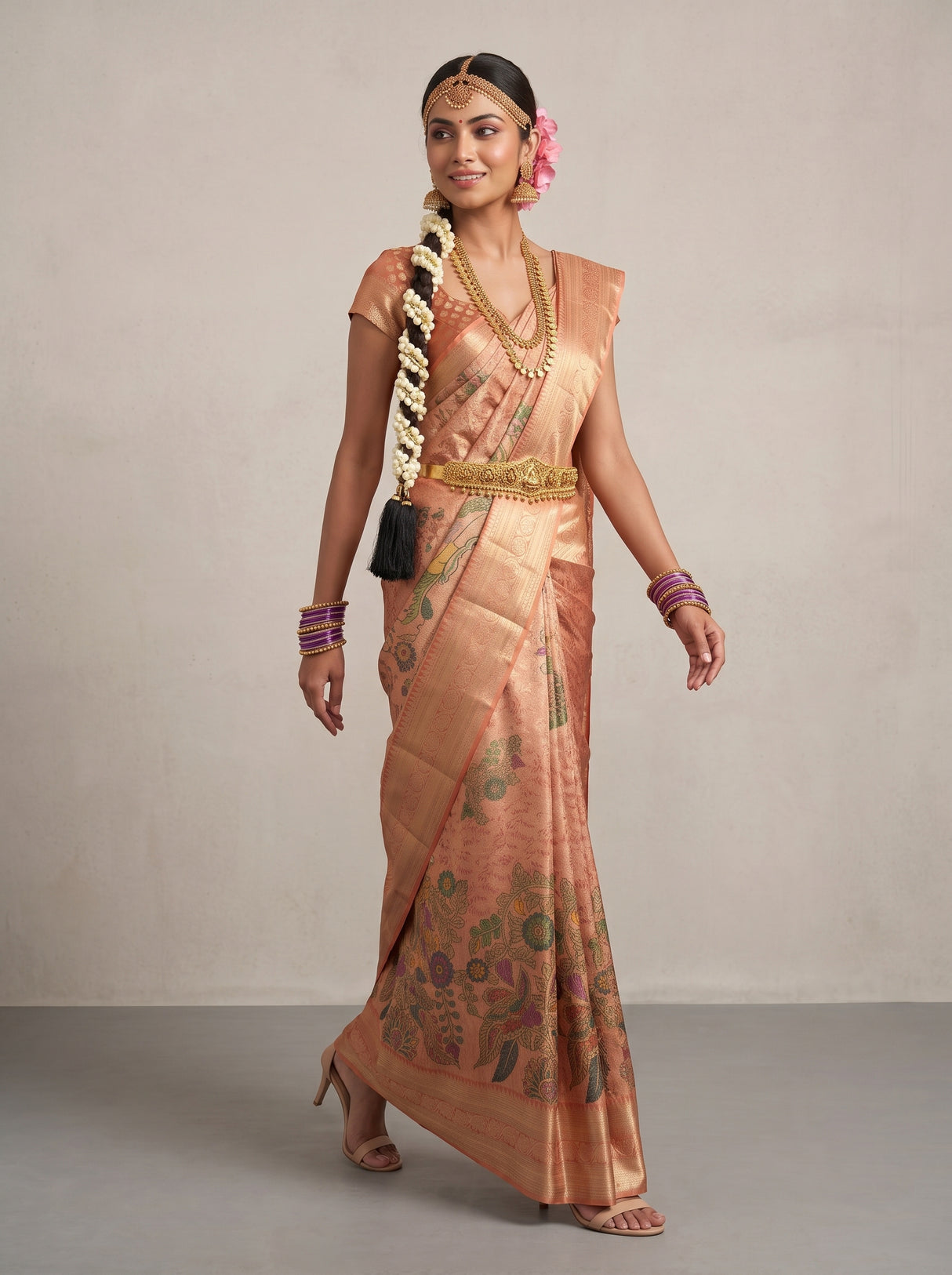 MIMOSA Saree Saree — pose 6 styling detail