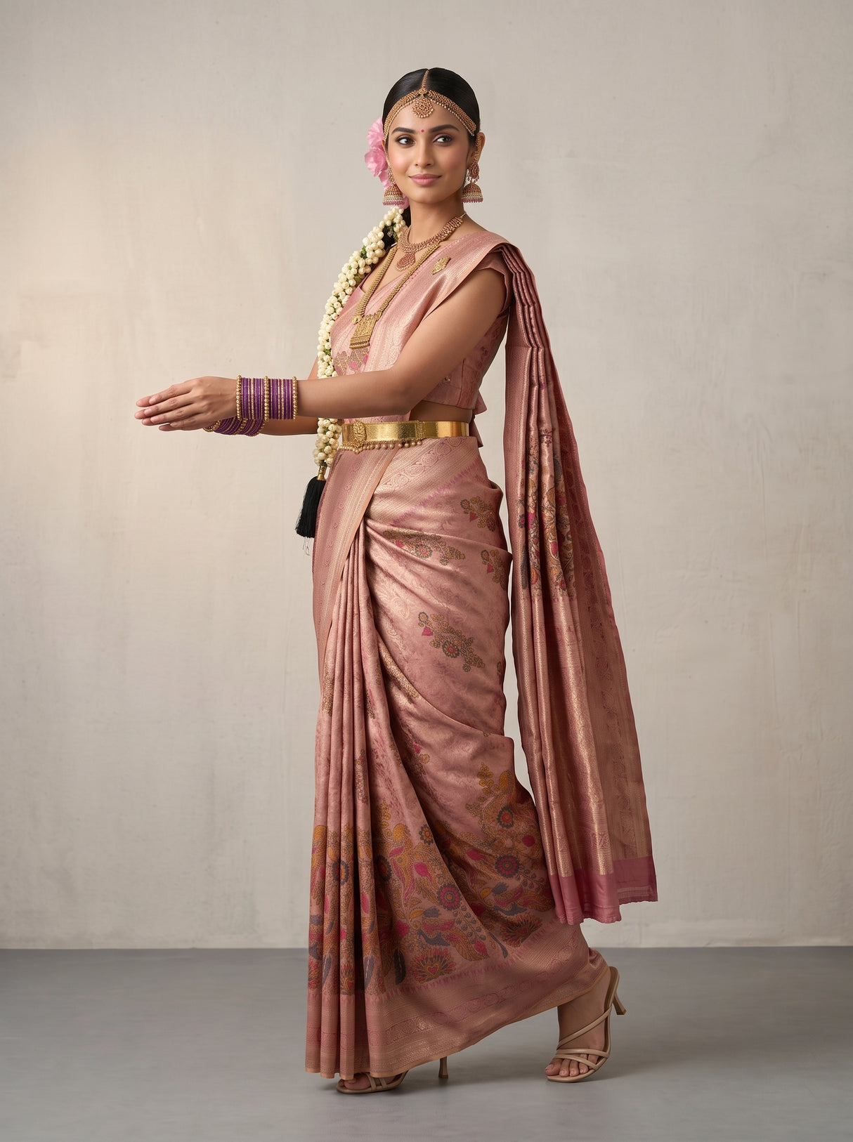 MIMOSA Saree Saree — pose 5 styling detail