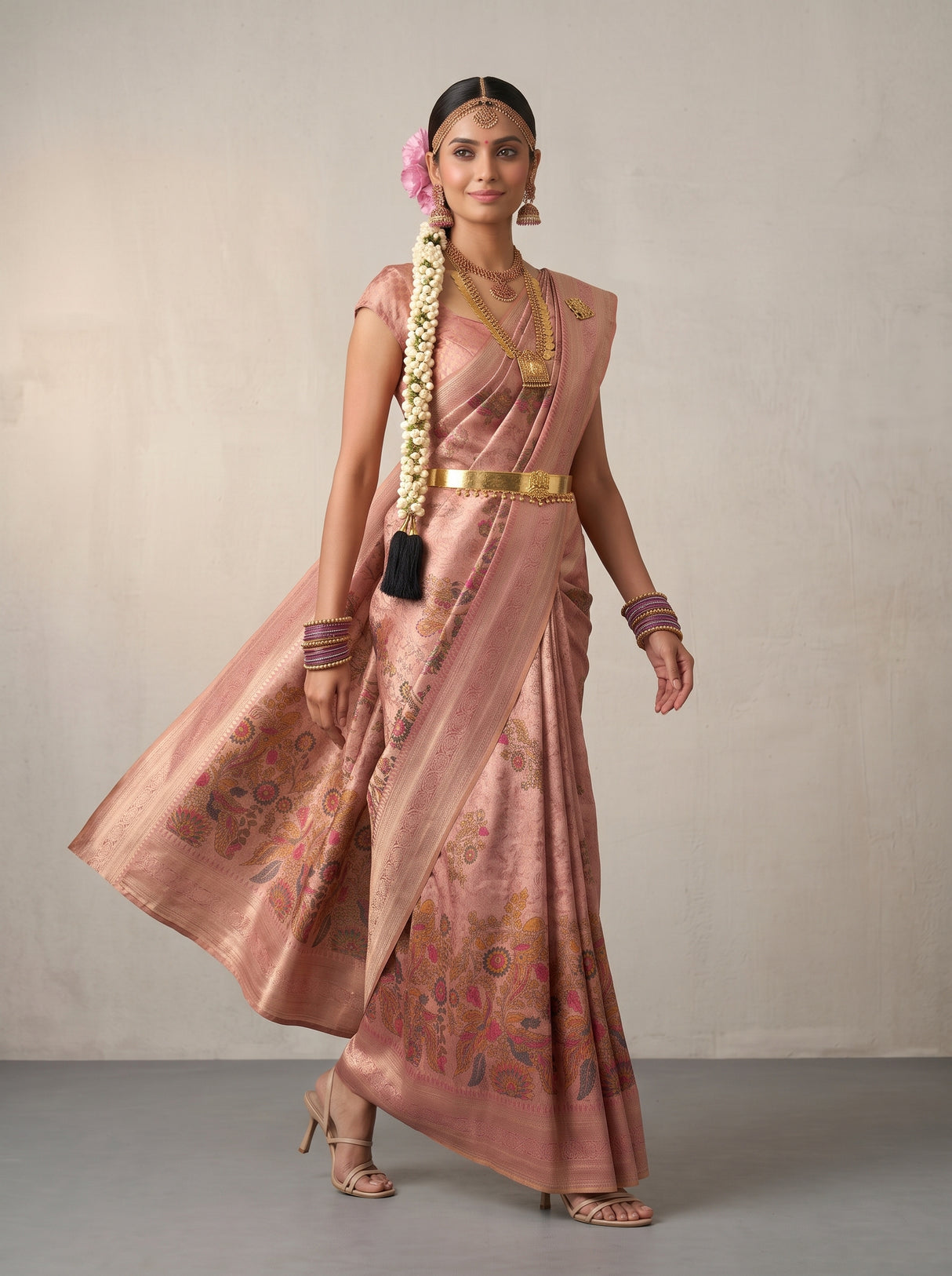 MIMOSA Saree Saree — pose 6 styling detail