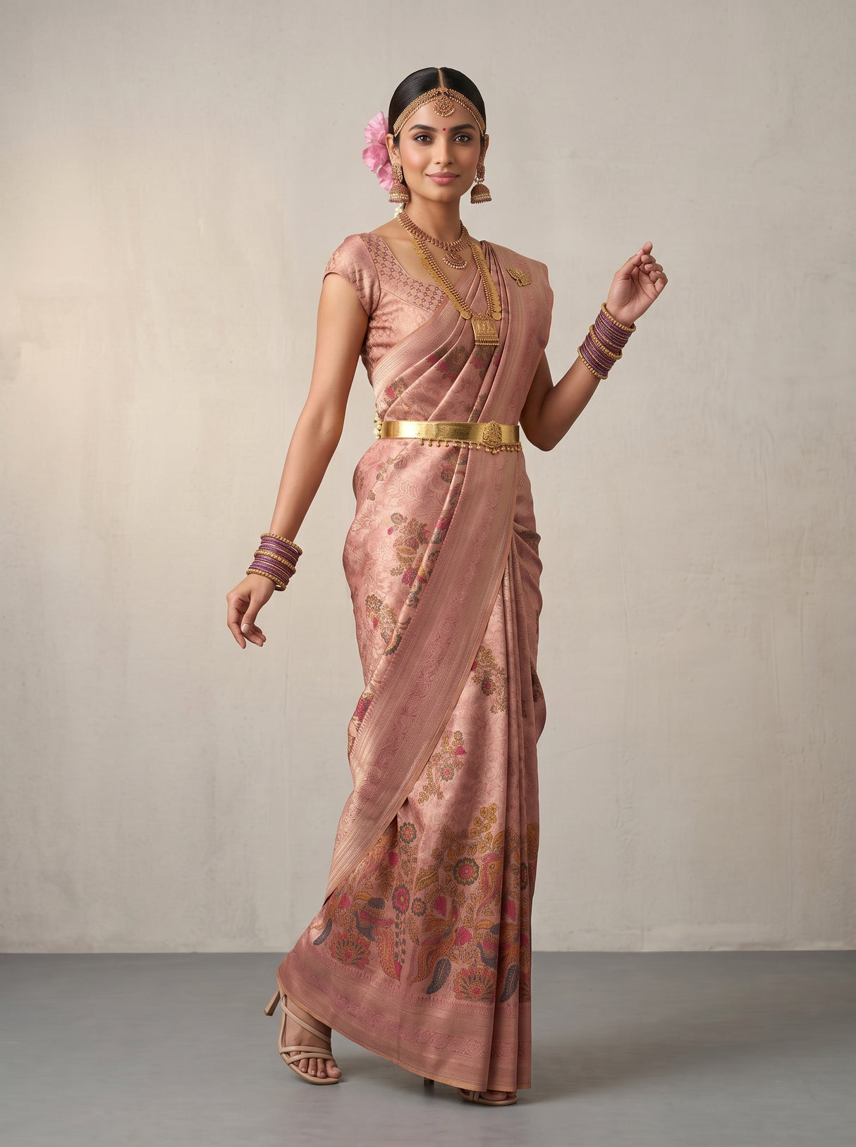 MIMOSA Saree Saree — pose 9 styling detail