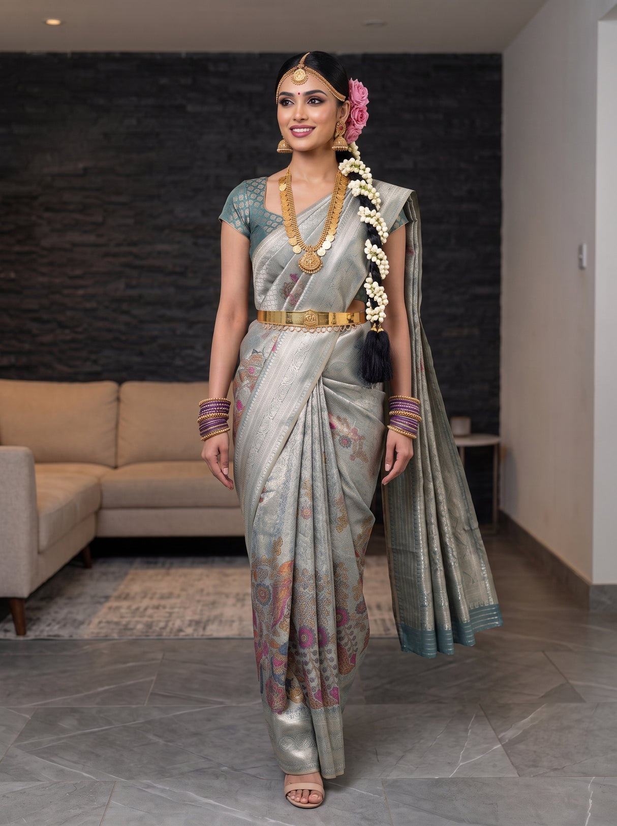 MIMOSA Saree Saree — pose 6 styling detail