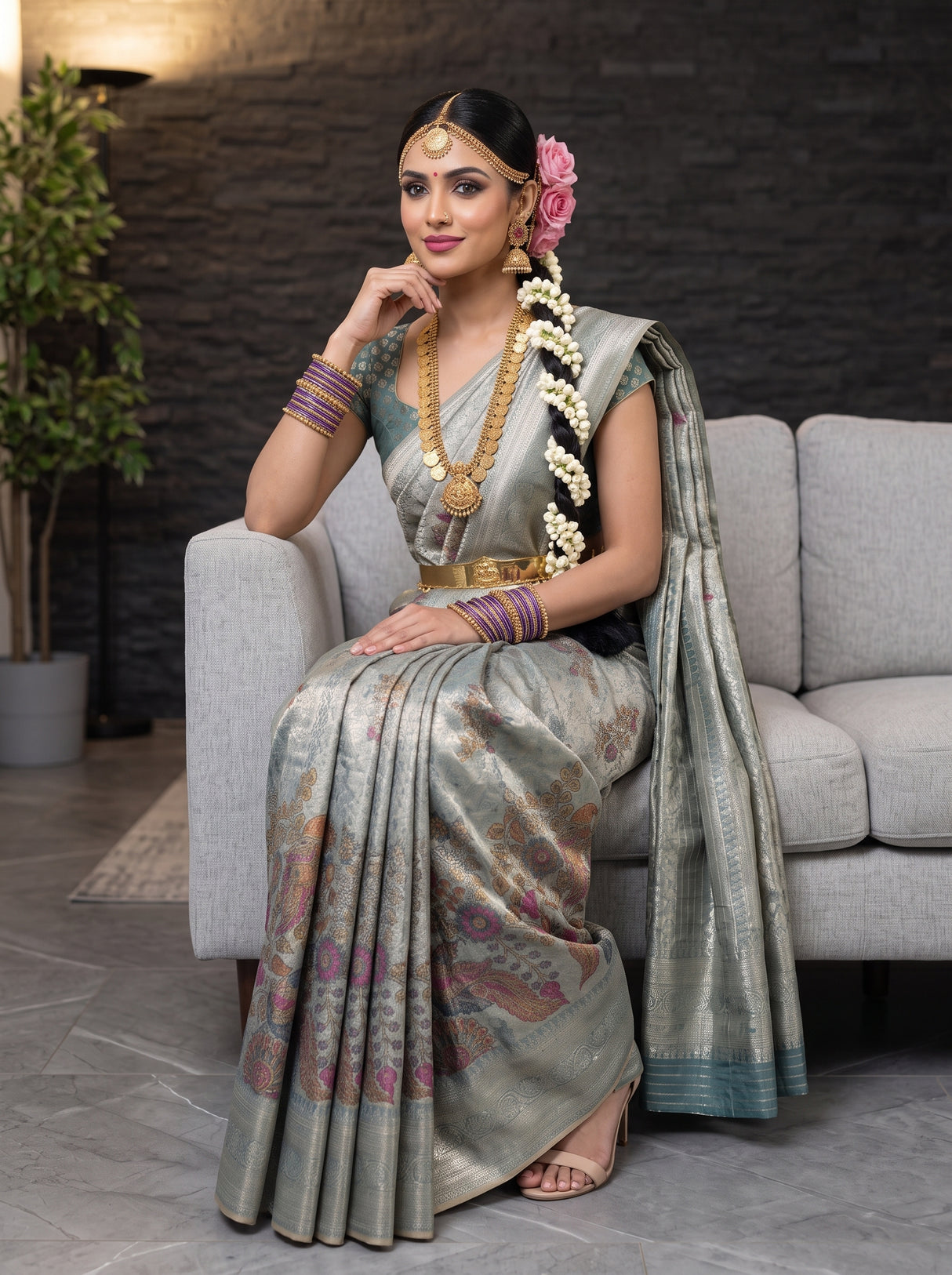 MIMOSA Saree Saree — pose 8 styling detail