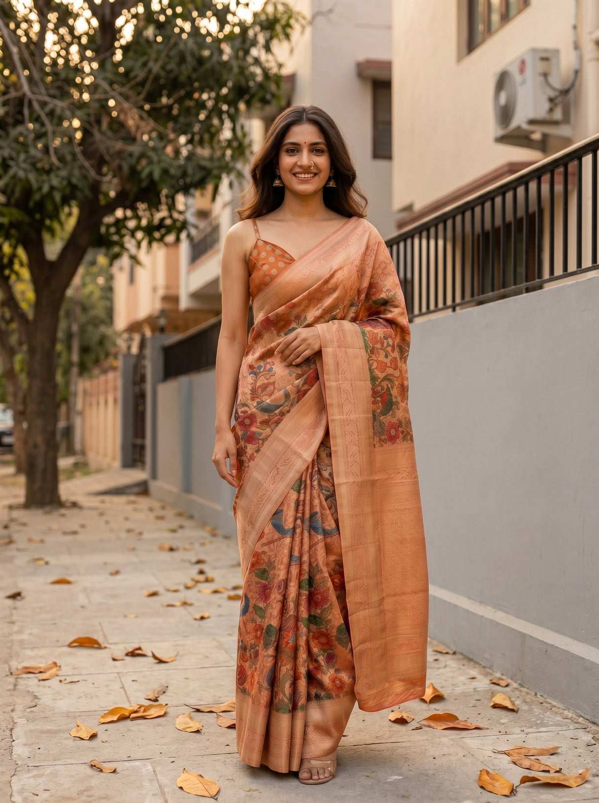 MIMOSA Saree Saree — pose 10 styling detail
