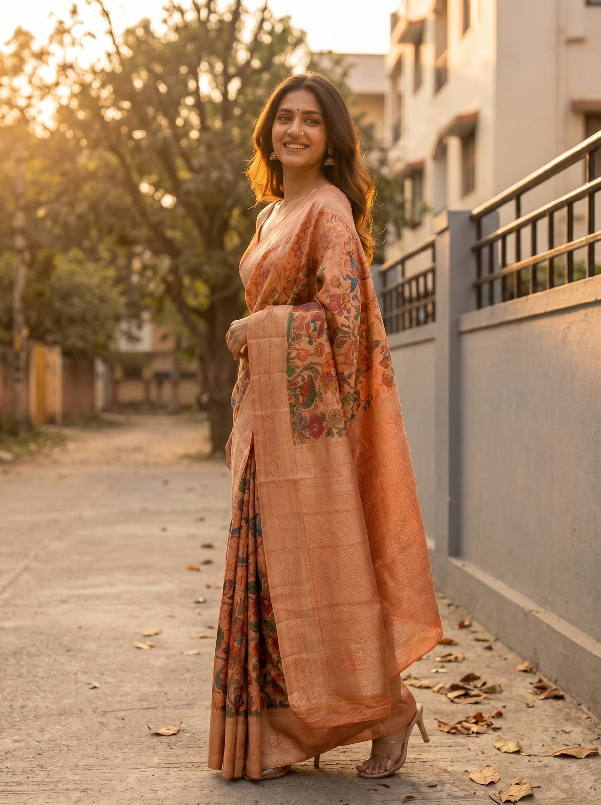 MIMOSA Saree Saree — pose 5 styling detail