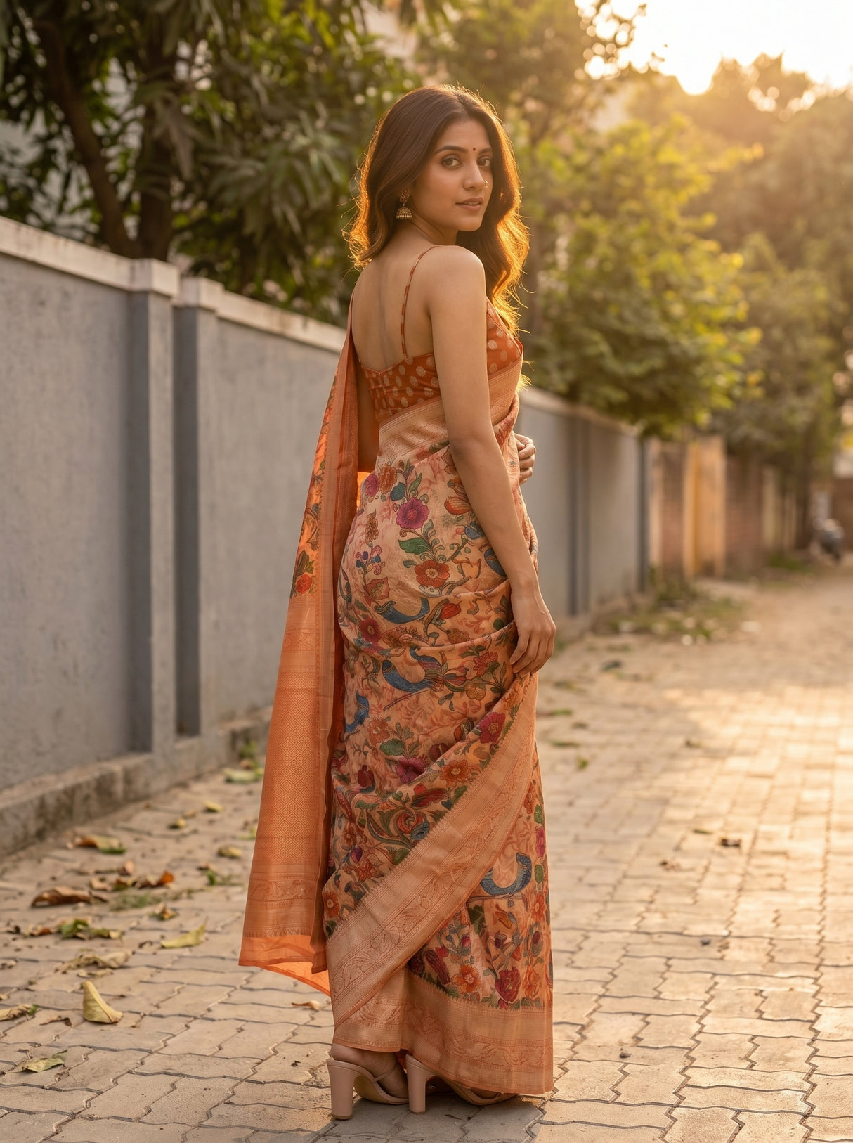 MIMOSA Saree Saree — pose 7 styling detail