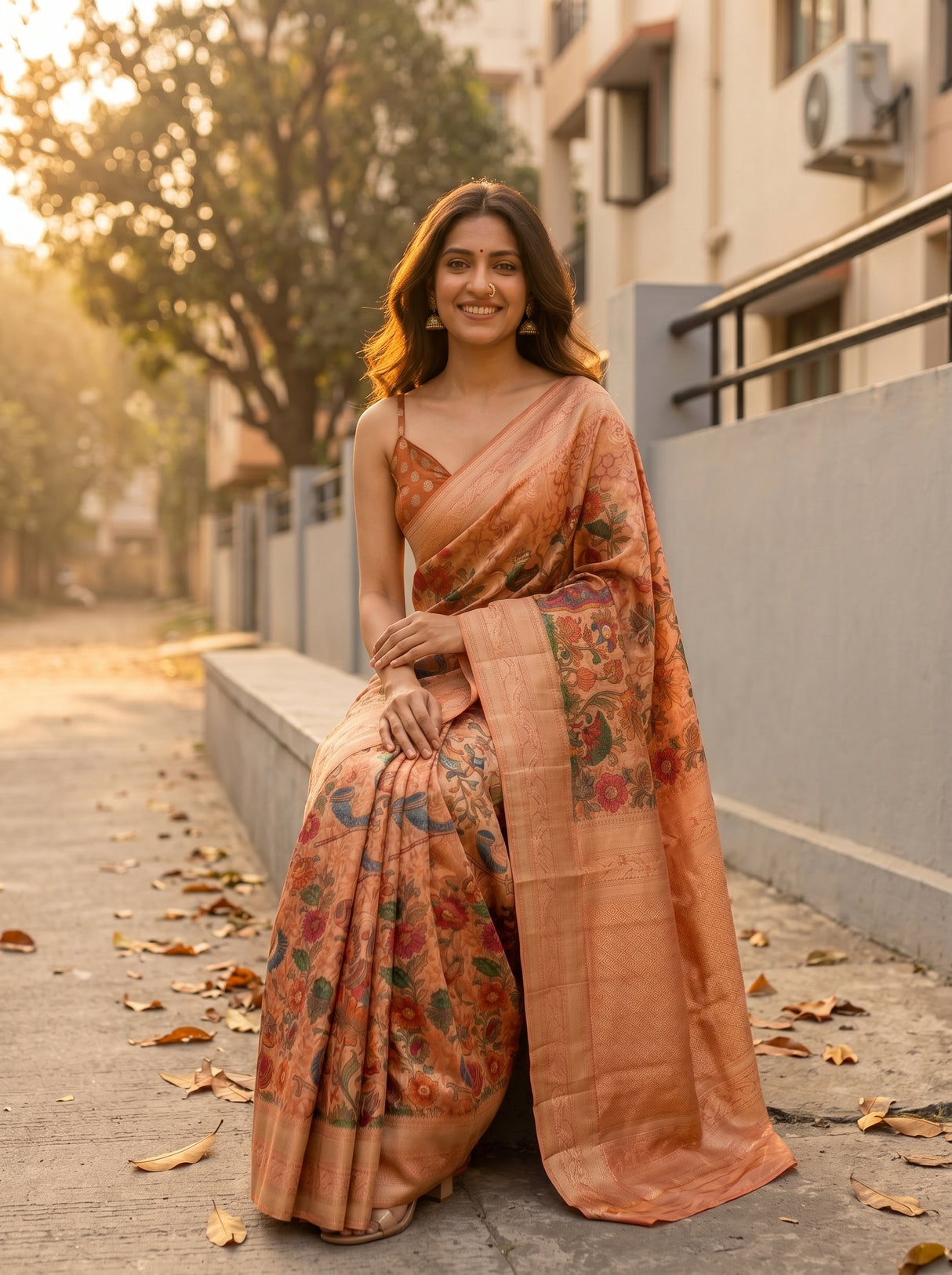 MIMOSA Saree Saree — pose 8 styling detail