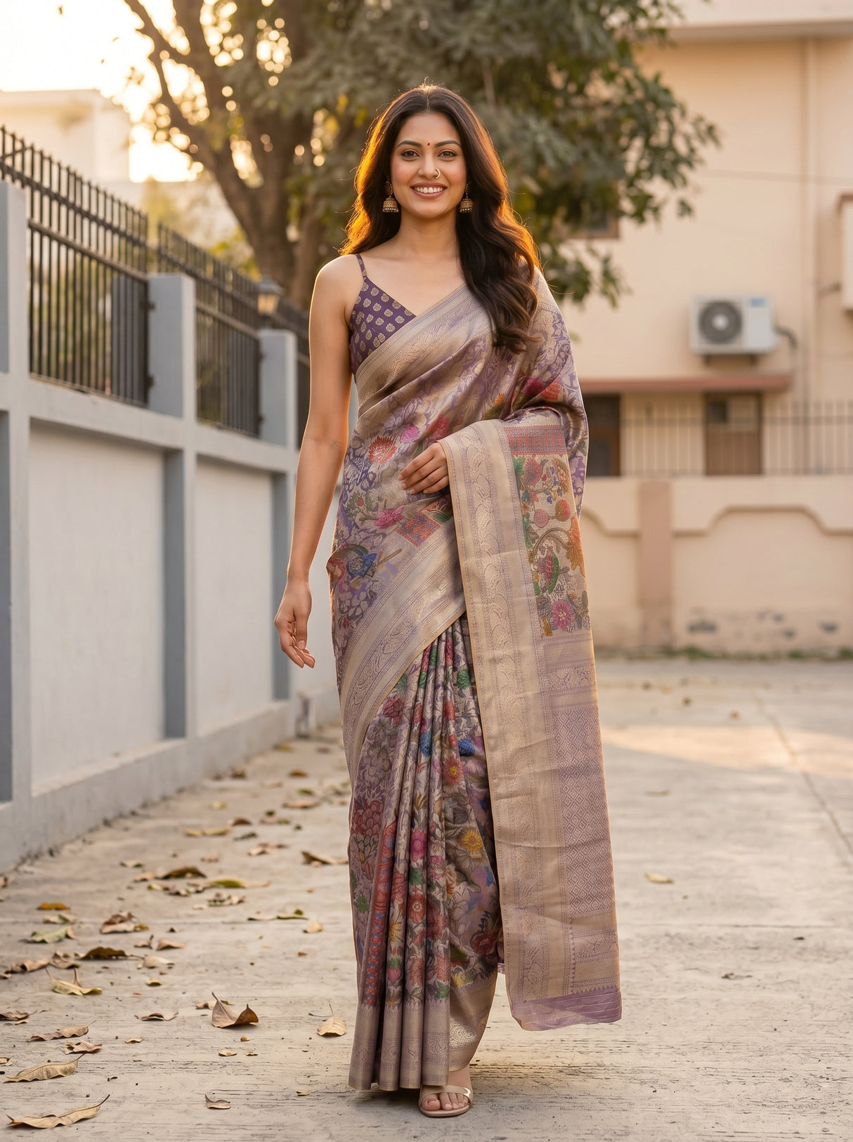 MIMOSA Saree Saree — pose 6 styling detail