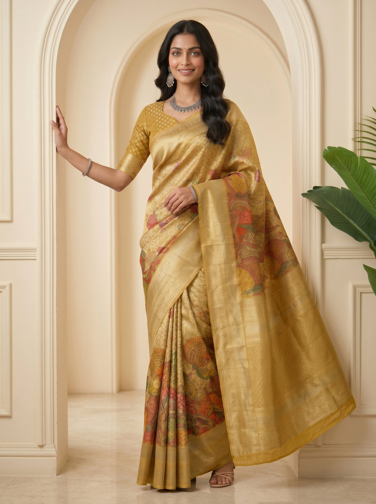 MIMOSA Saree Saree — pose 9 styling detail
