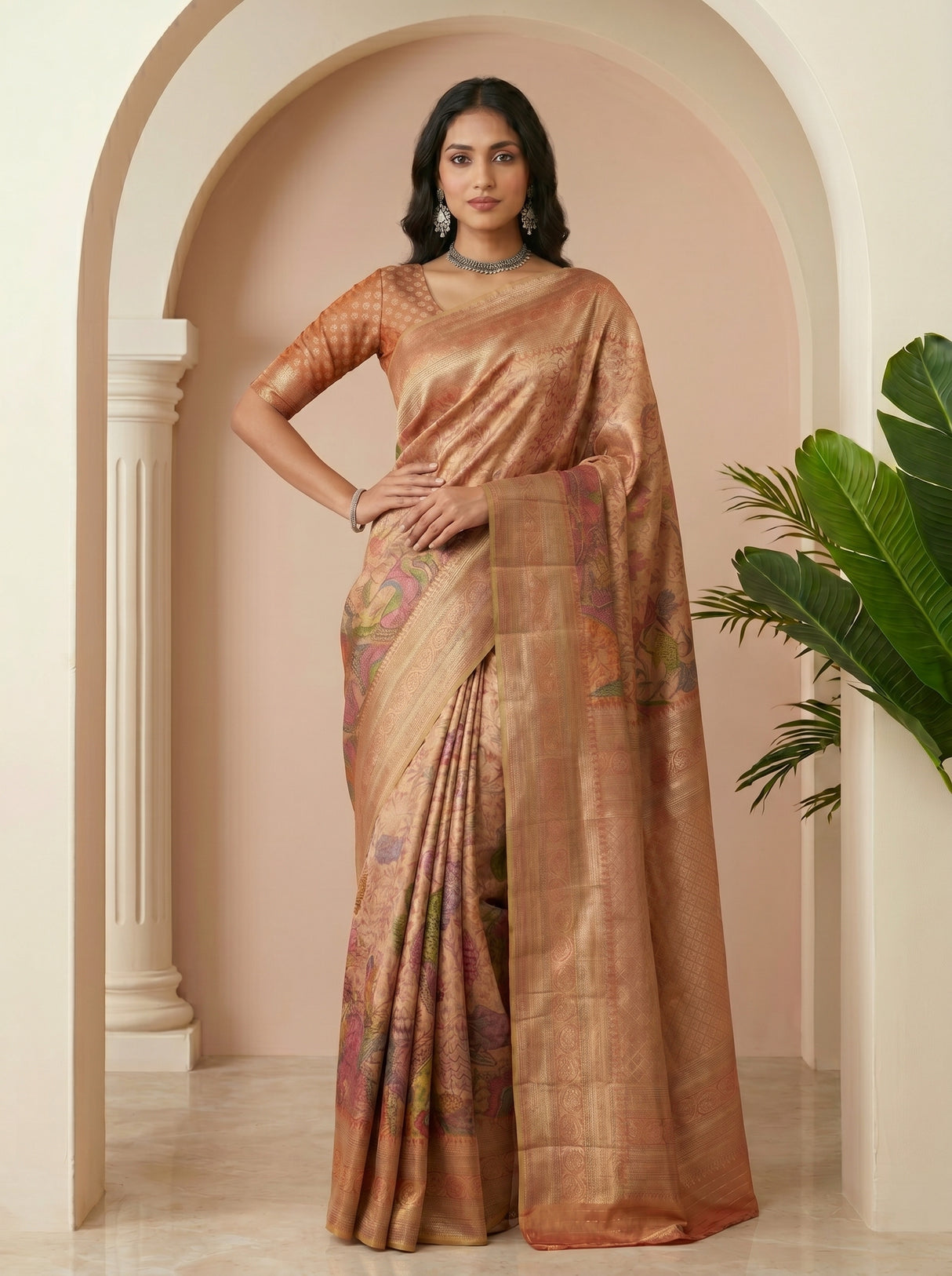 MIMOSA Saree Saree — pose 4 styling detail