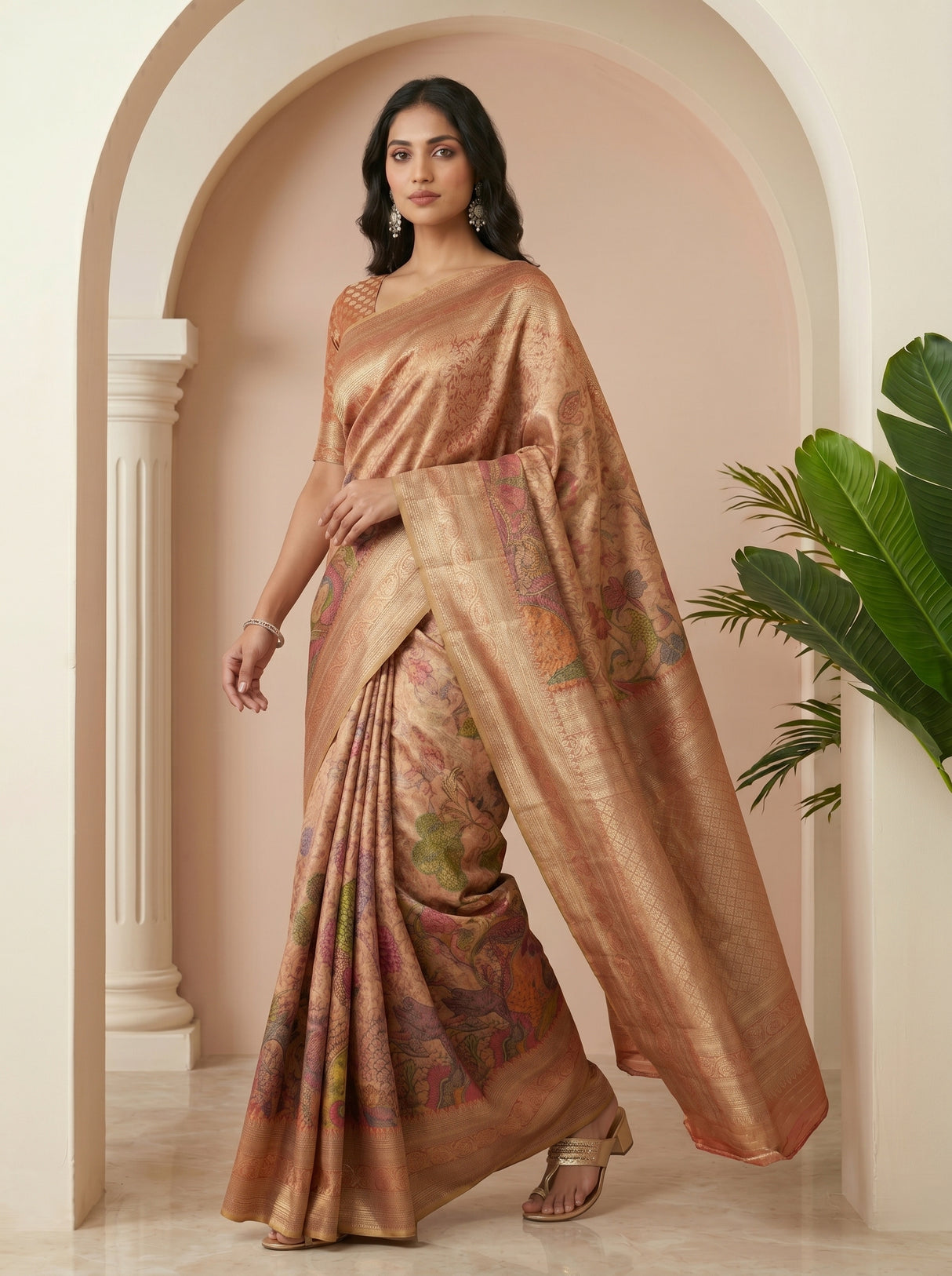 MIMOSA Saree Saree — pose 6 styling detail
