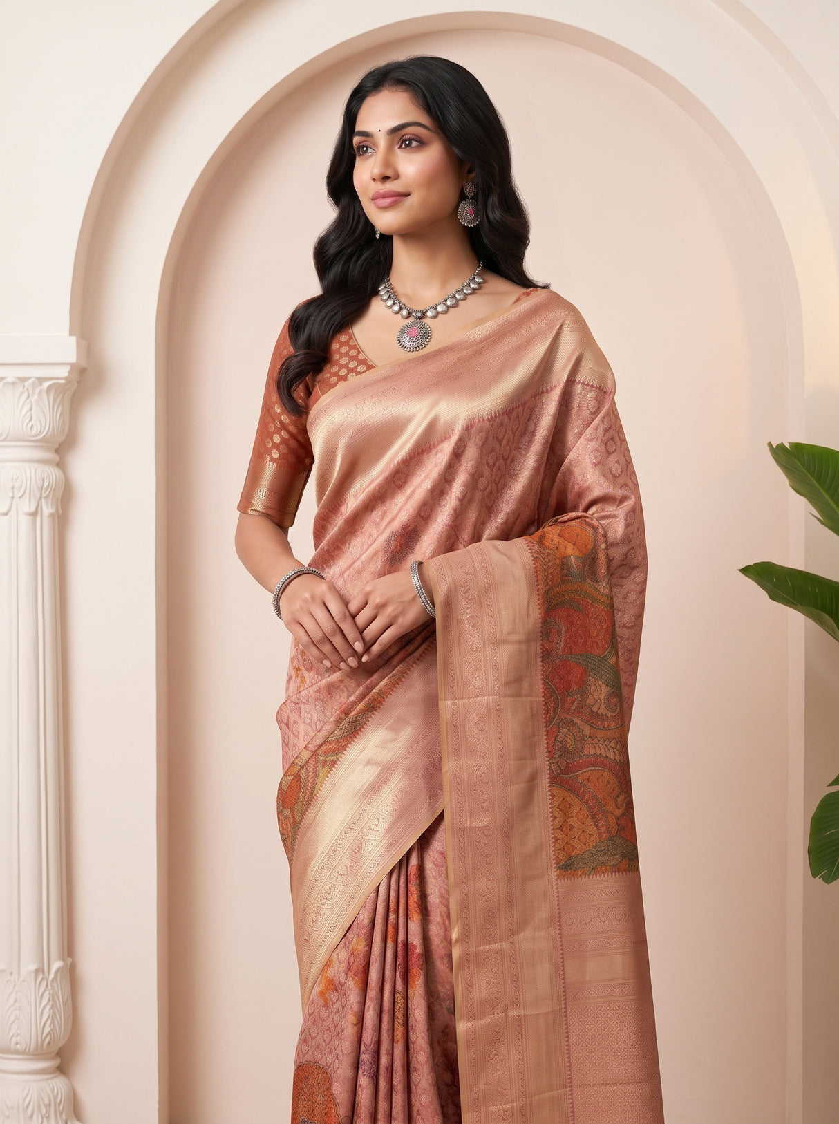 MIMOSA Saree Saree — pose 10 styling detail