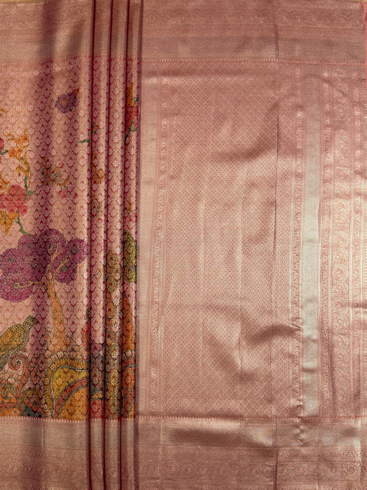 MIMOSA Saree Saree — pallu and zari work detail