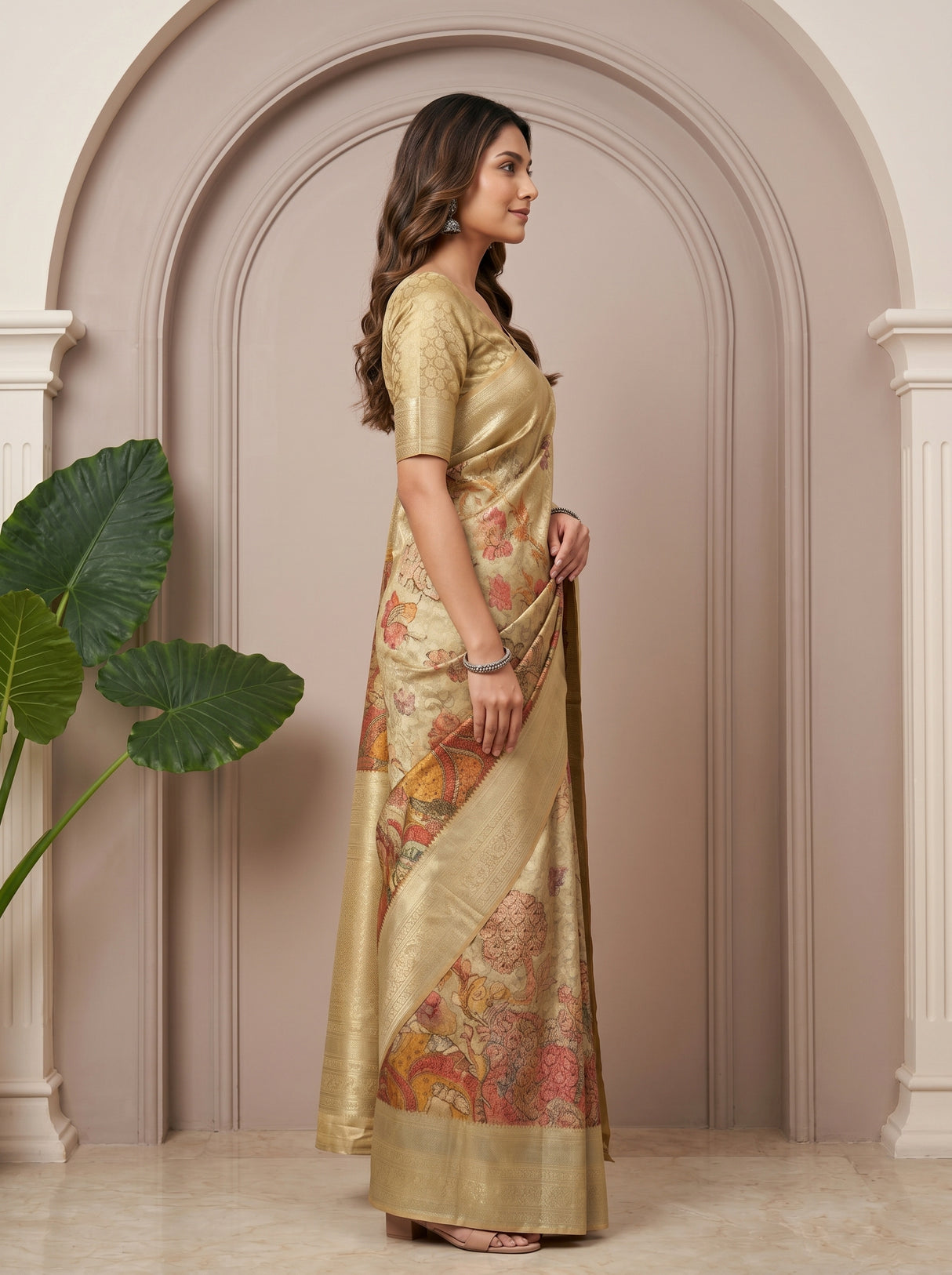 MIMOSA Saree Saree — pose 3 styling detail
