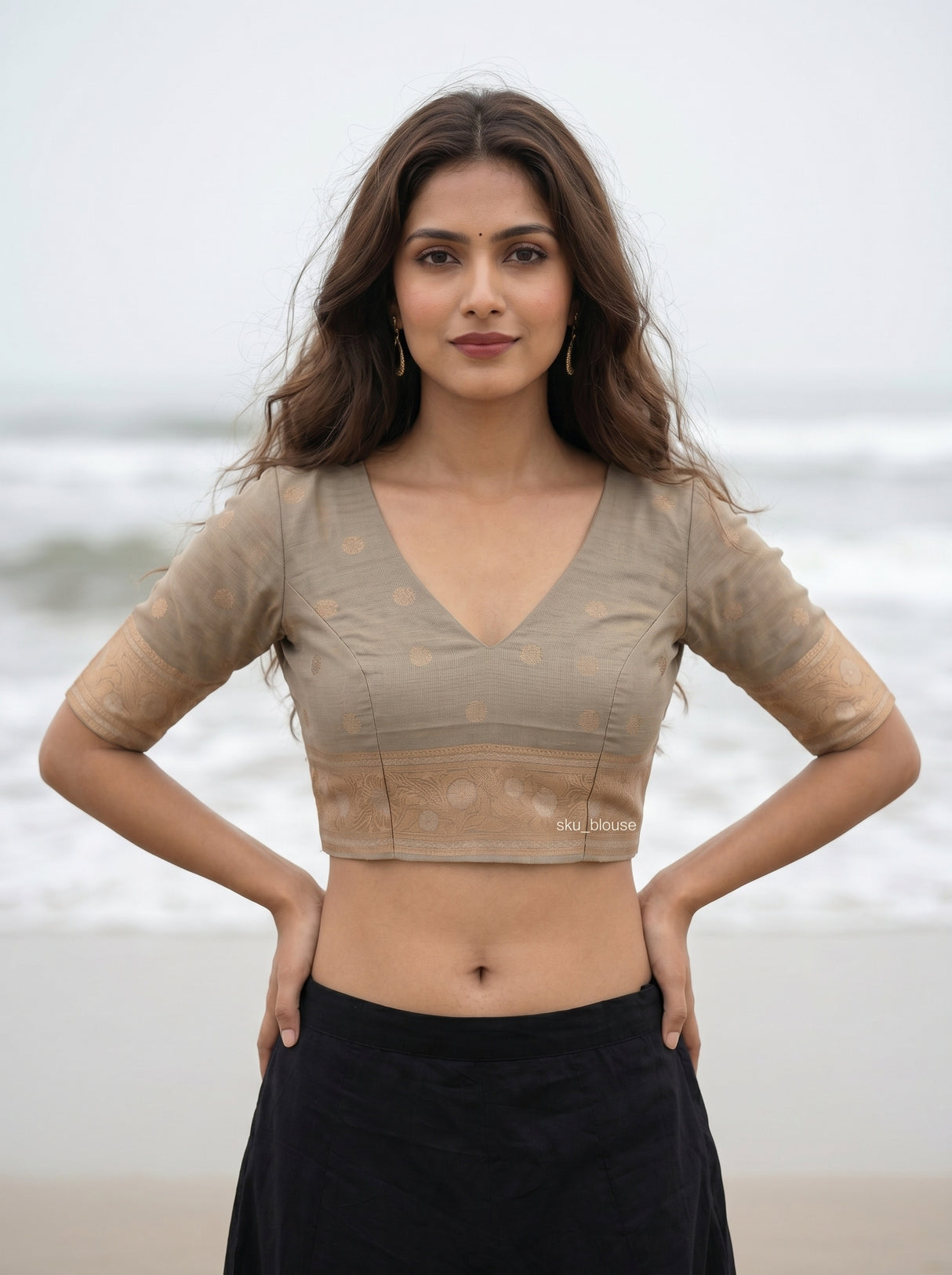 MIMOSA Saree Saree — blouse close-up