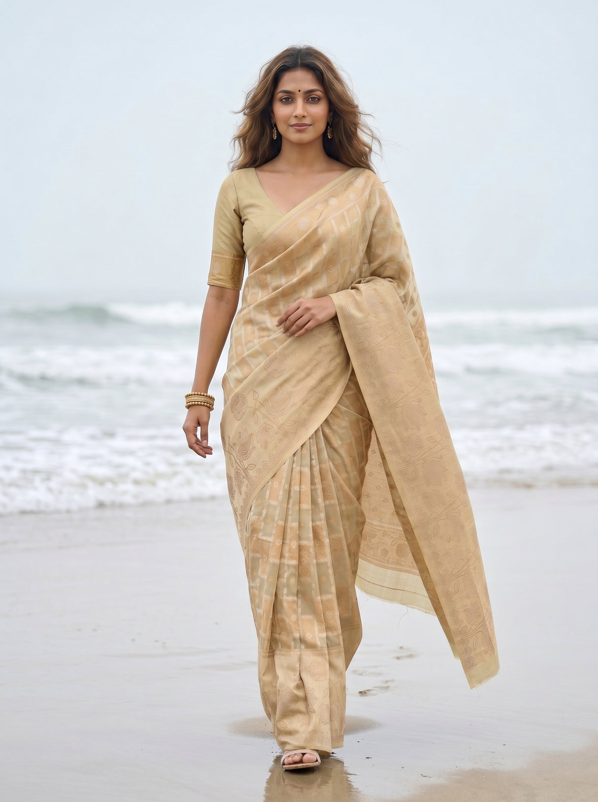 MIMOSA Saree Saree — pose 6 styling detail
