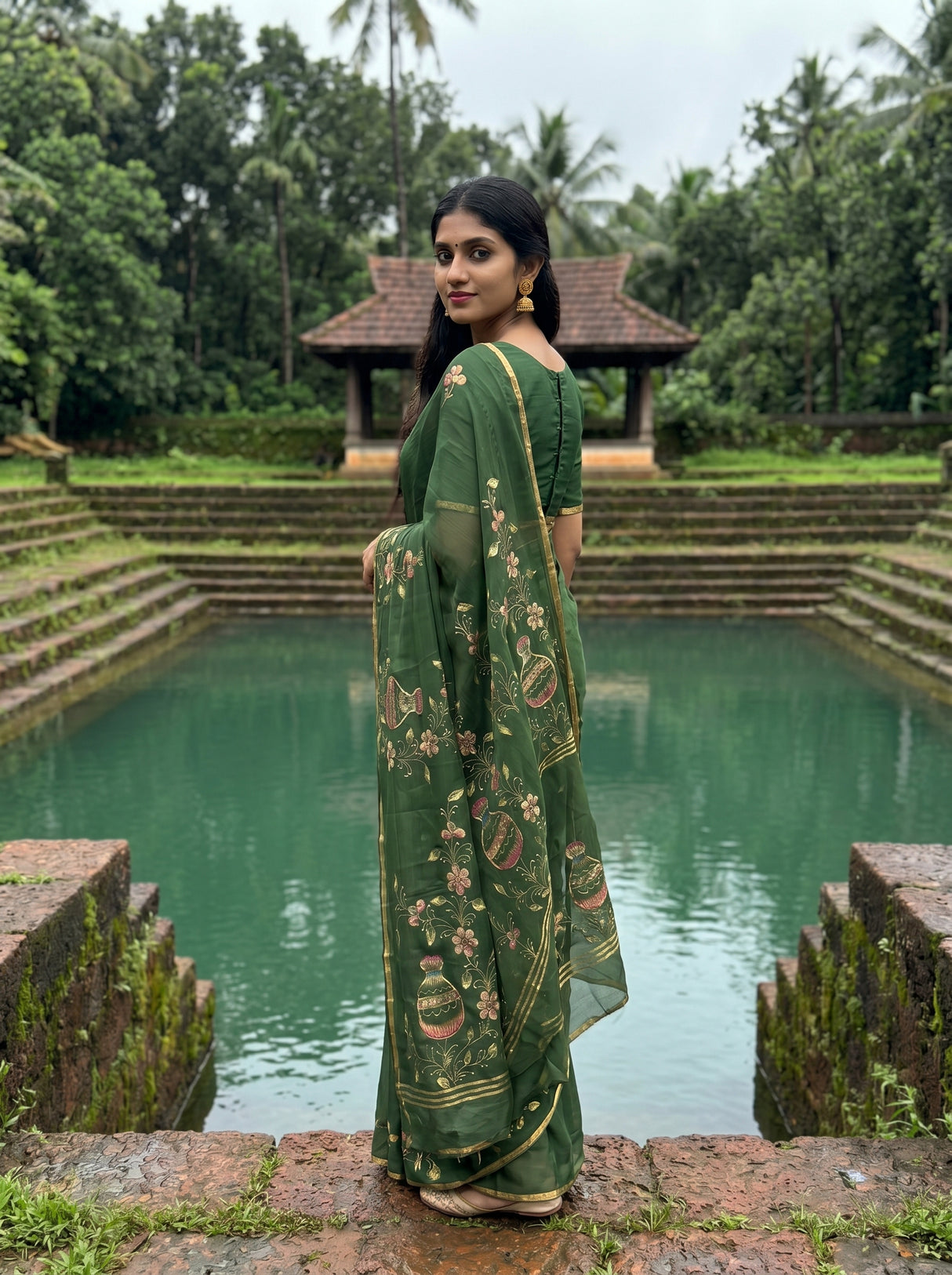 MIMOSA Saree Saree — pose 7 styling detail