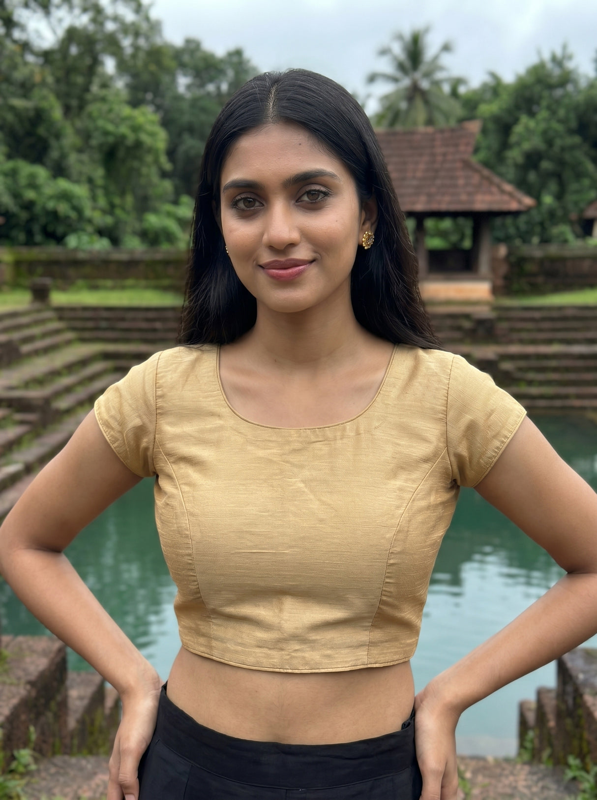 MIMOSA Saree Saree — blouse close-up