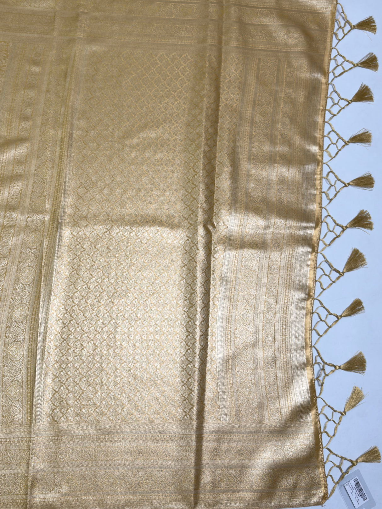 MIMOSA Saree Saree — pallu and zari work detail