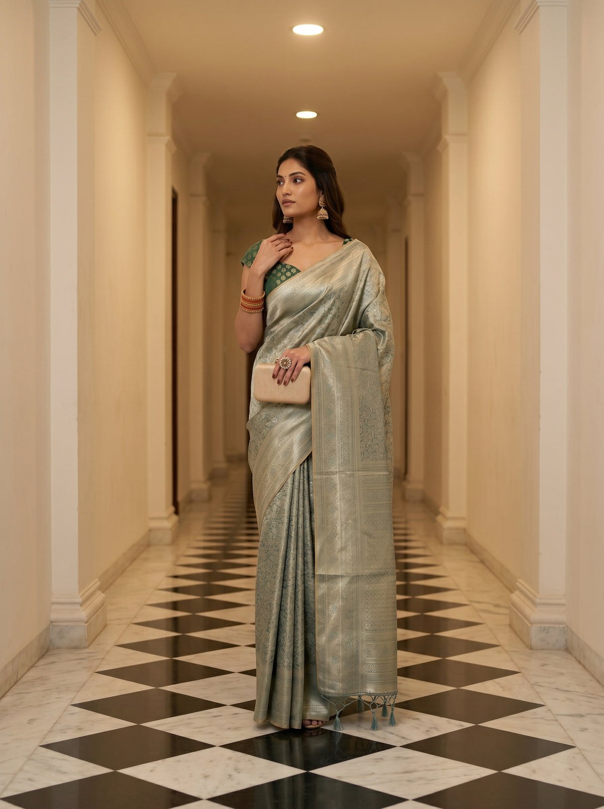 MIMOSA Saree Saree — pose 7 styling detail
