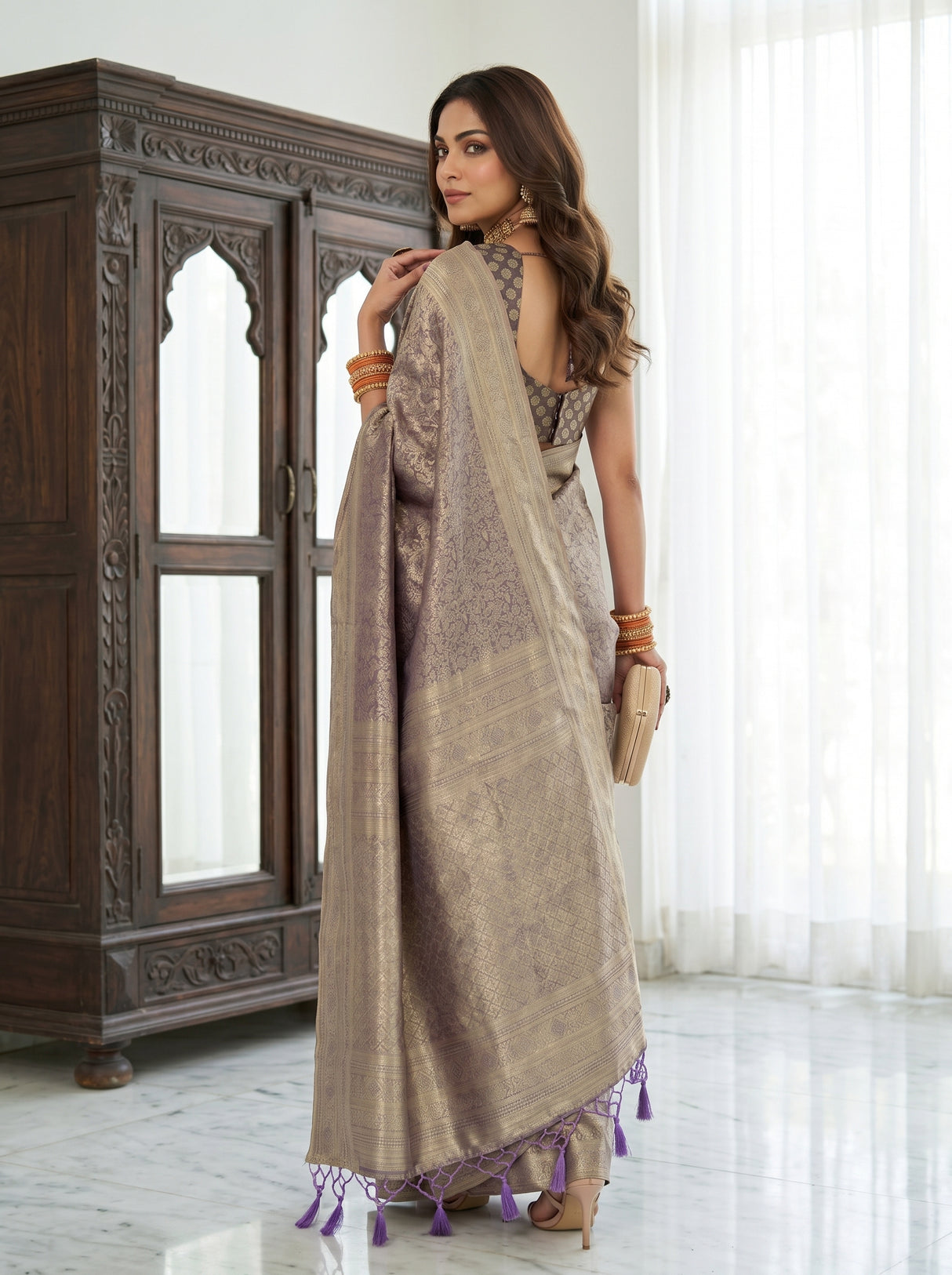MIMOSA Saree Saree — pose 7 styling detail