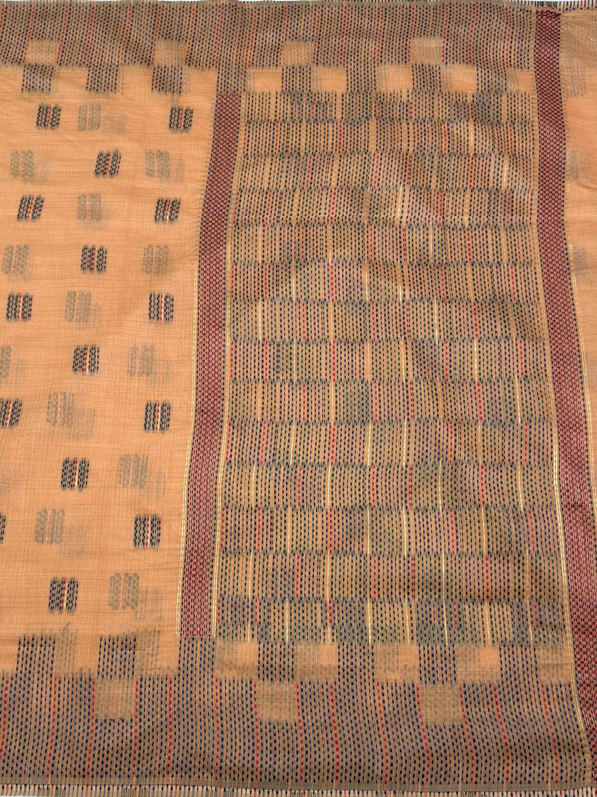 MIMOSA Saree Saree — pallu and zari work detail