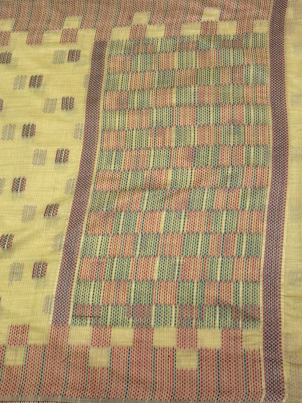 MIMOSA Saree Saree — pallu and zari work detail