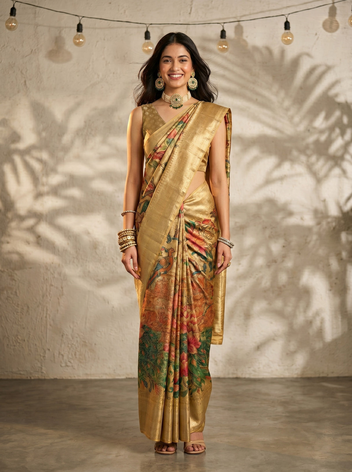 MIMOSA Saree Saree — front view on mannequin