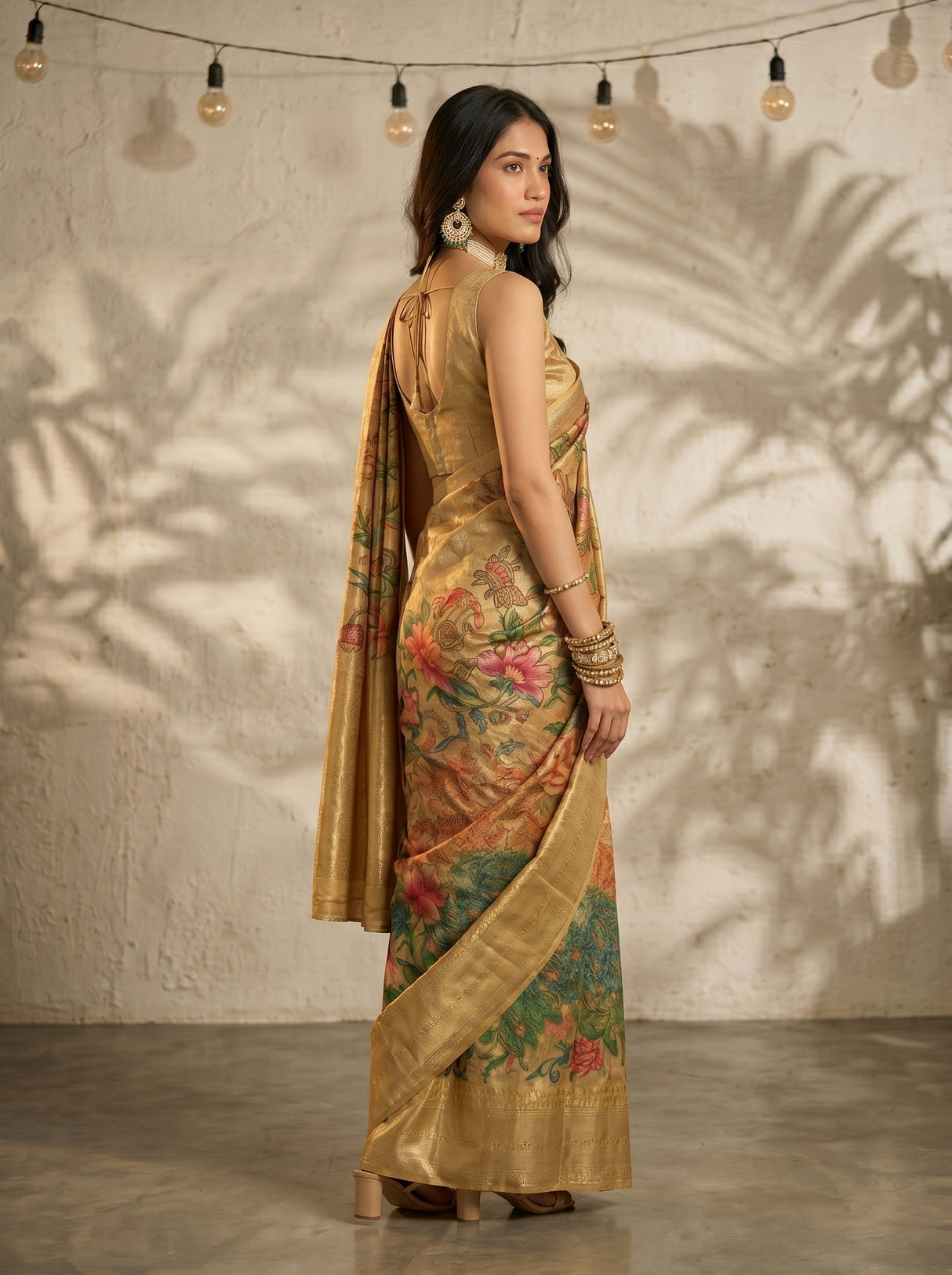 MIMOSA Saree Saree — pose 5 styling detail