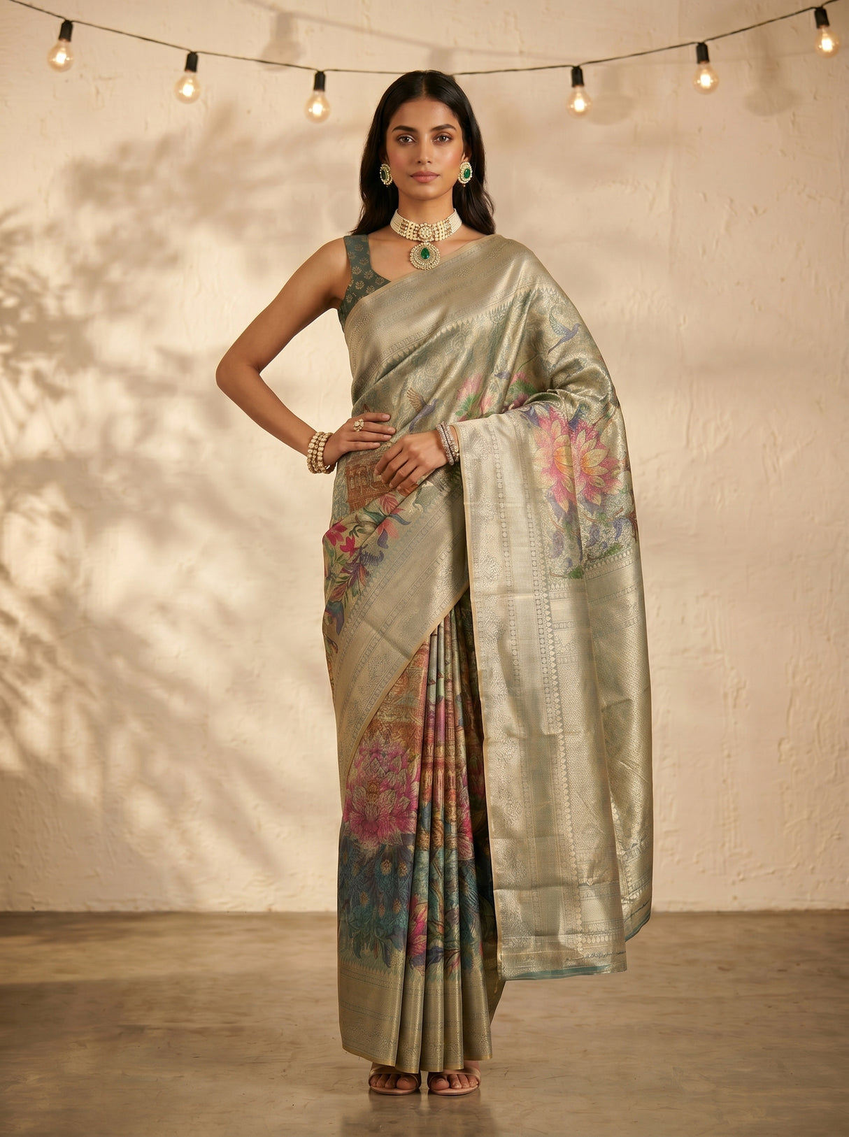 MIMOSA Saree Saree — pose 4 styling detail