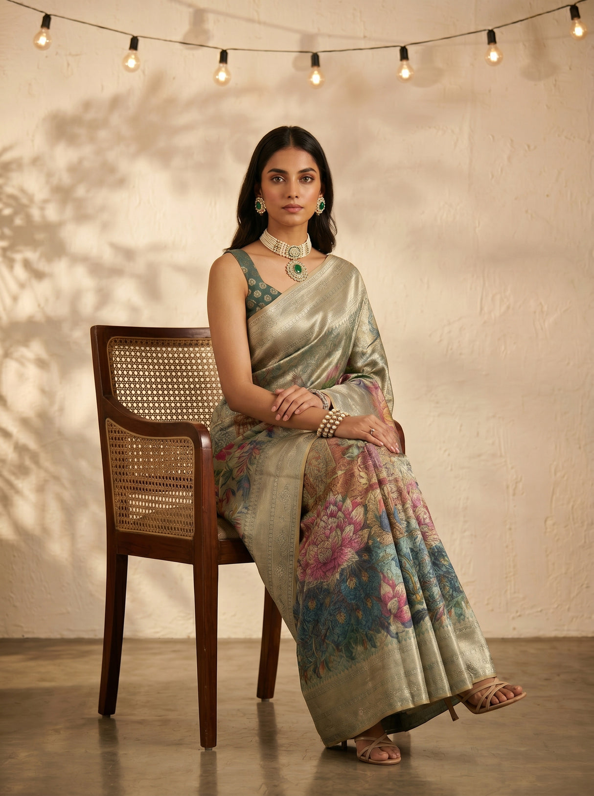 MIMOSA Saree Saree — pose 8 styling detail
