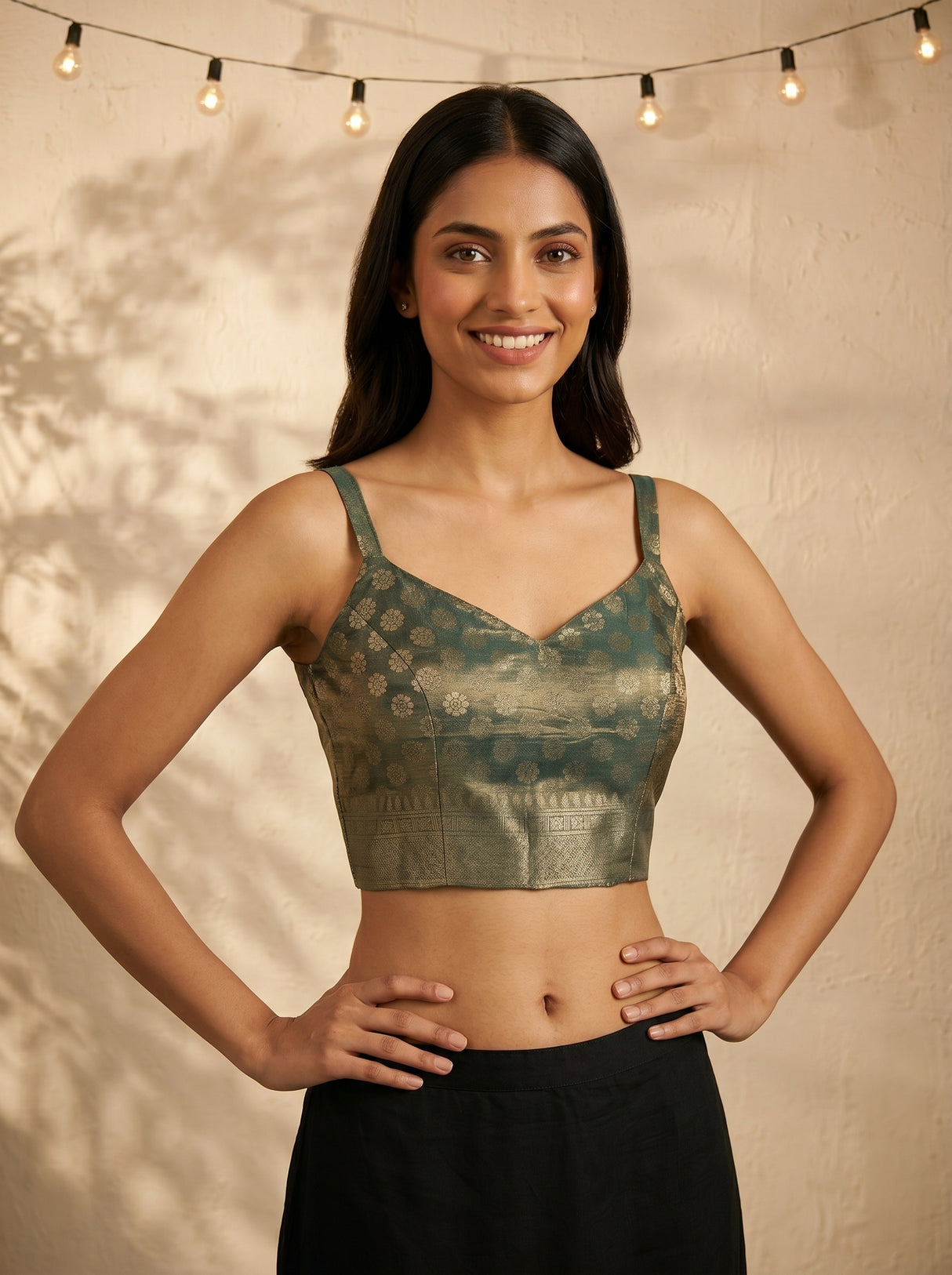 MIMOSA Saree Saree — blouse close-up
