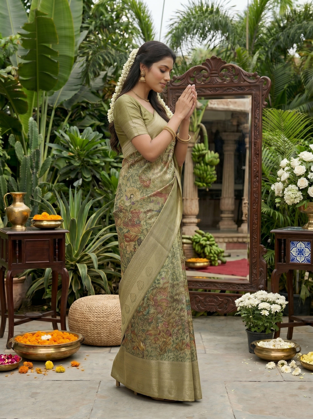MIMOSA Saree Saree — pose 5 styling detail