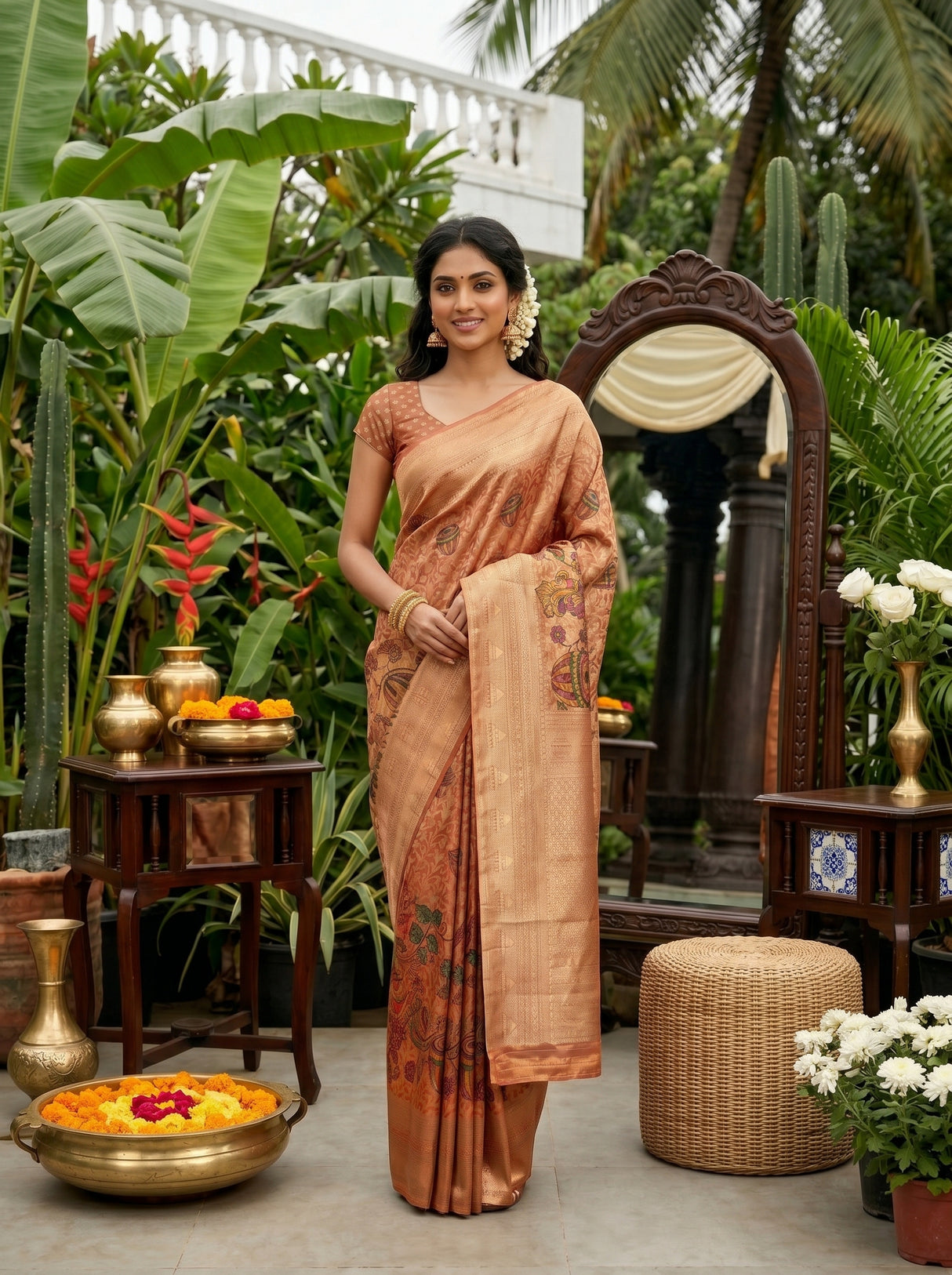 MIMOSA Saree Saree — pose 5 styling detail